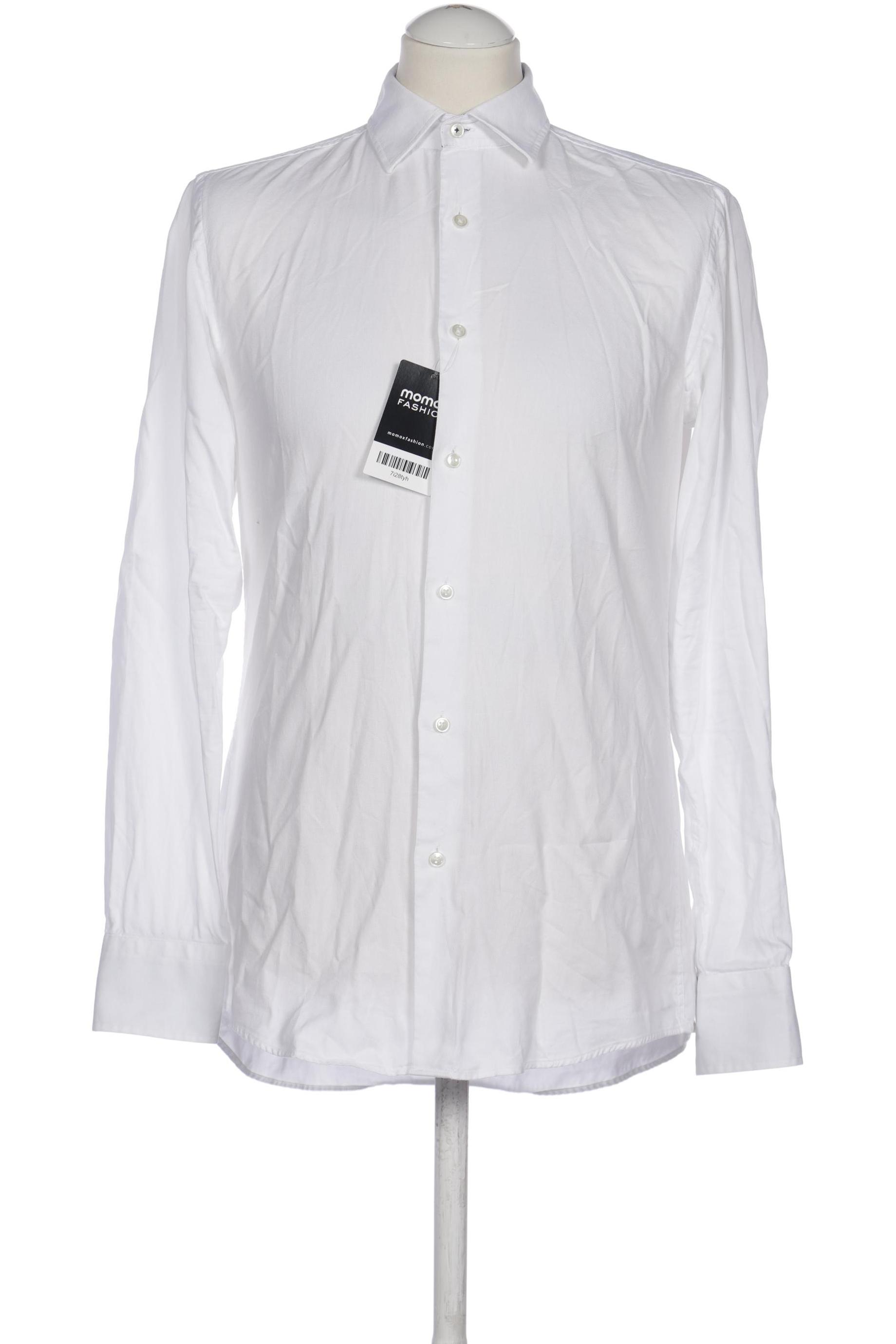 

Boss by Hugo Boss Herren Hemd, weiß, Gr. 46