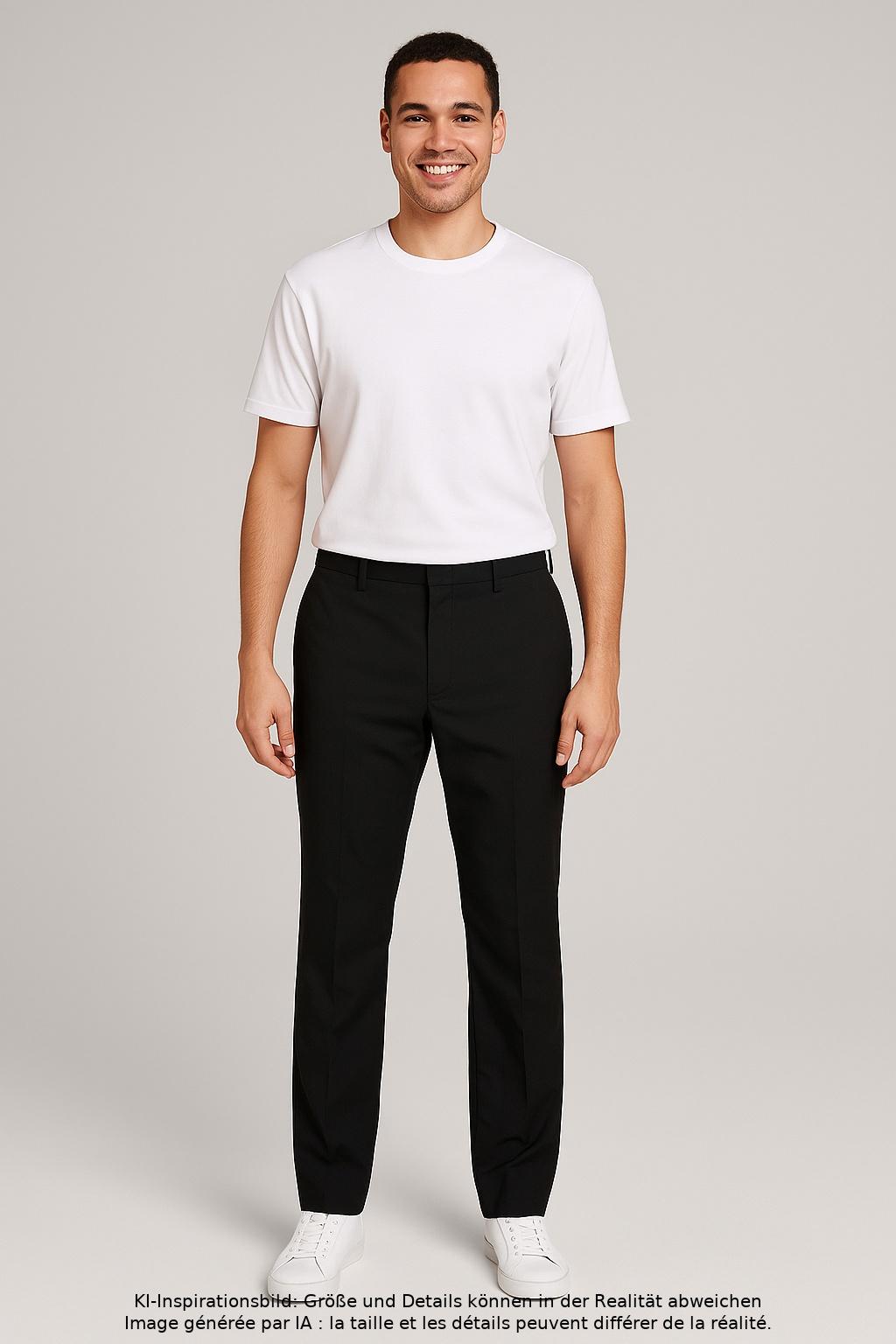 

Boss by Hugo Boss Herren Stoffhose, schwarz, Gr. 102