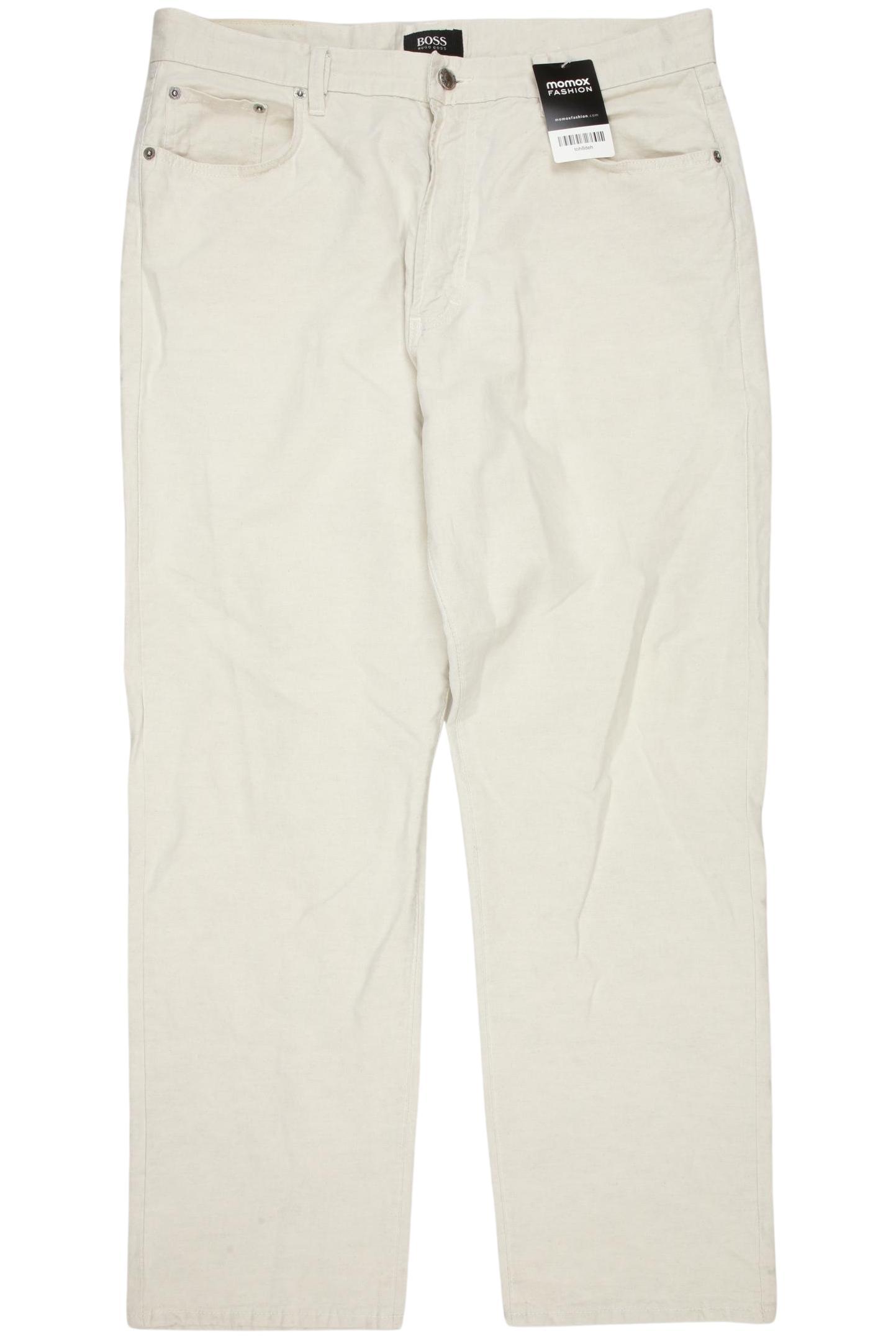 

Boss by Hugo Boss Herren Stoffhose, cremeweiß, Gr. 36