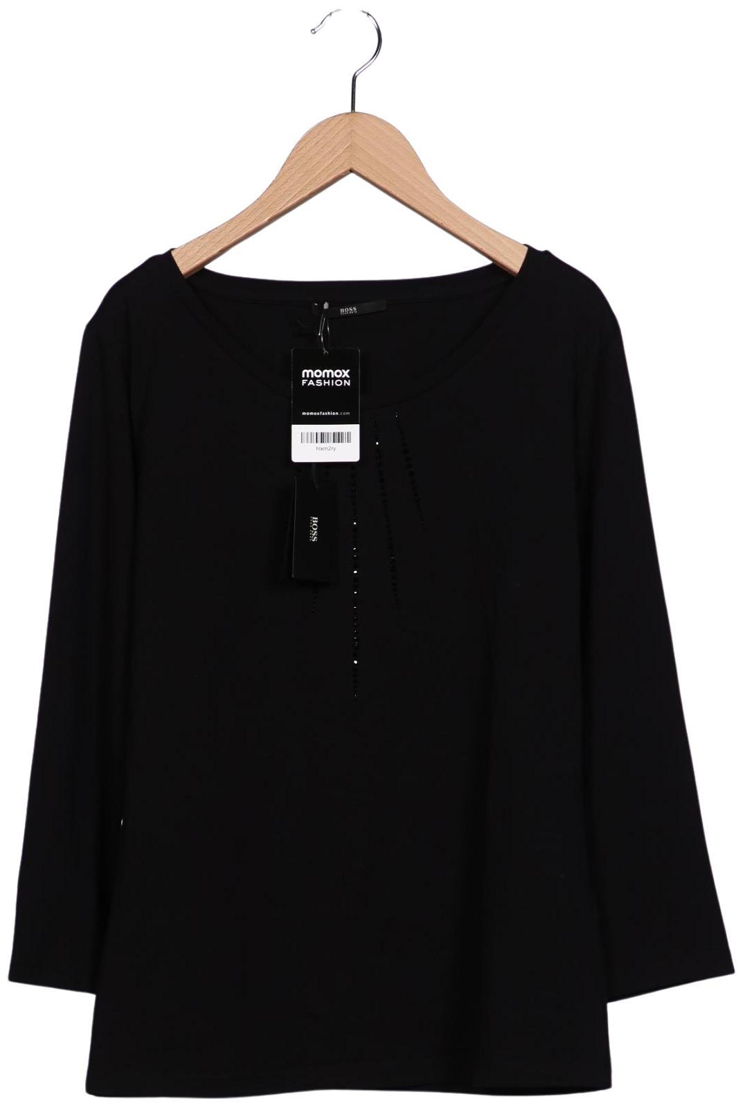 

Boss by Hugo Boss Damen Langarmshirt, schwarz, Gr. 42