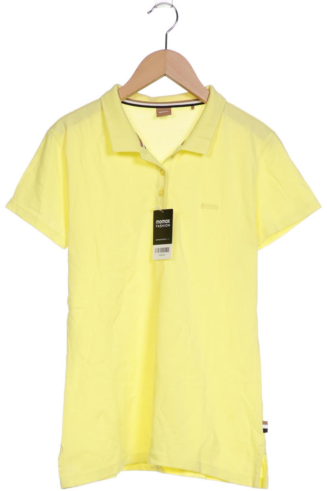 

Boss by Hugo Boss Damen Poloshirt, gelb, Gr. 38