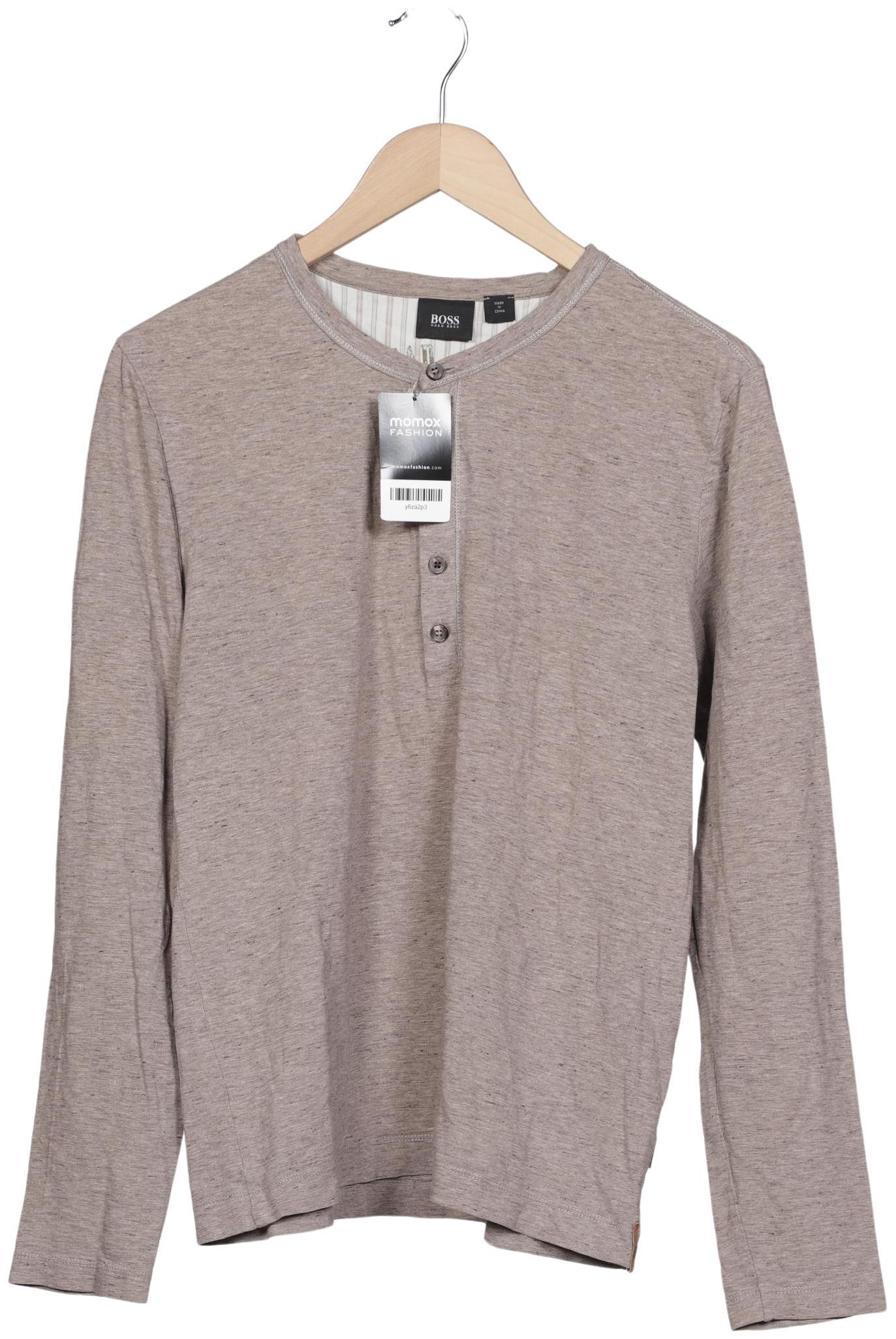 

Boss by Hugo Boss Herren Langarmshirt, braun, Gr. 52