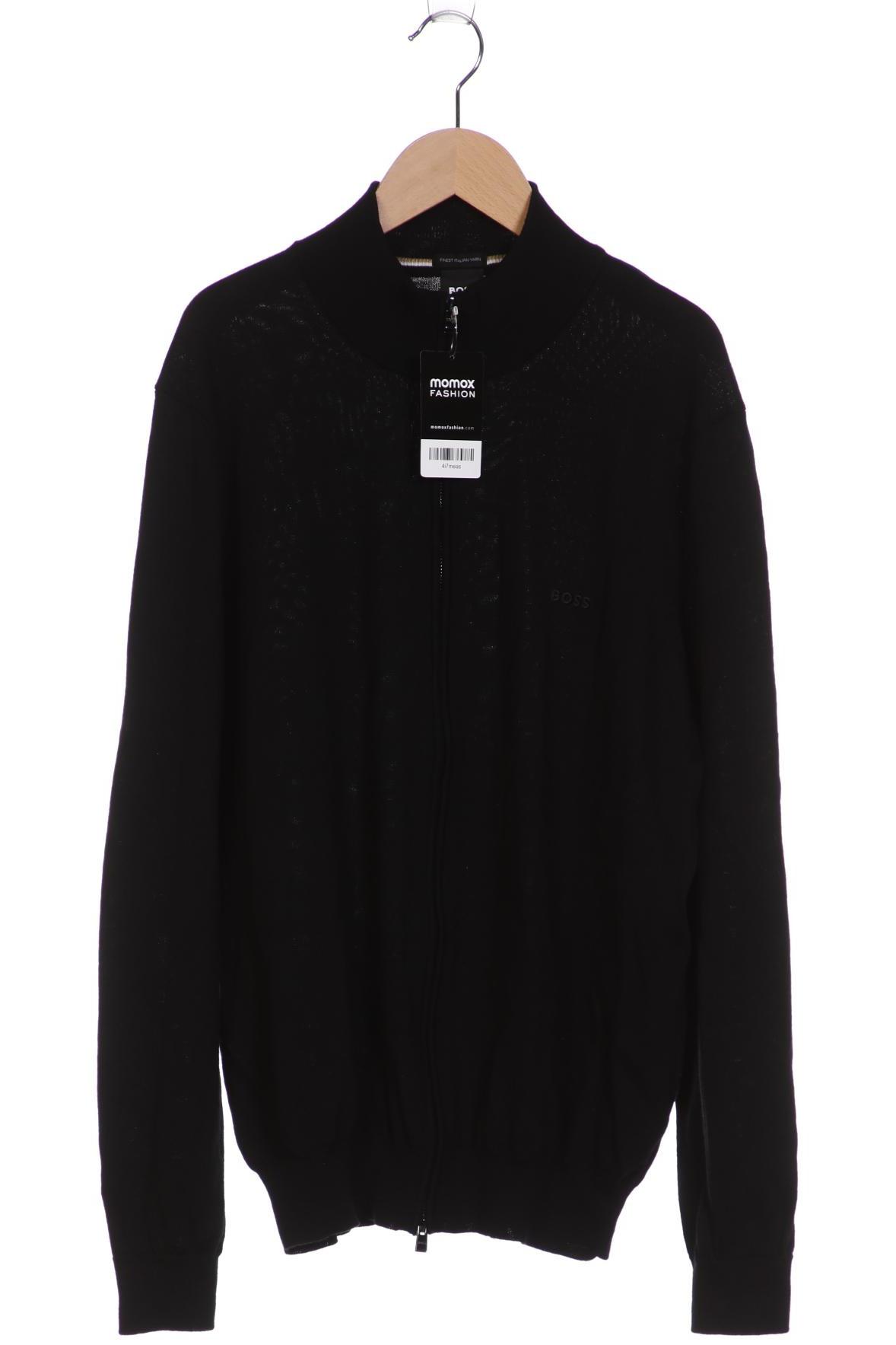 

Boss by Hugo Boss Herren Strickjacke, schwarz, Gr. 52