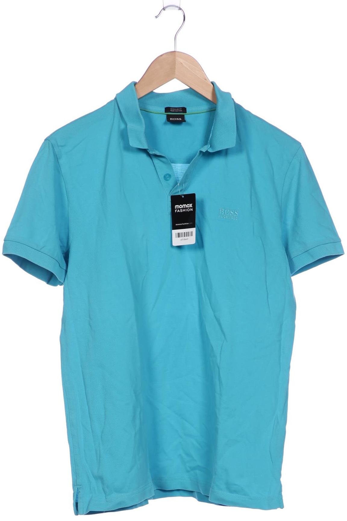 

Boss by Hugo Boss Herren Poloshirt, türkis, Gr. 52