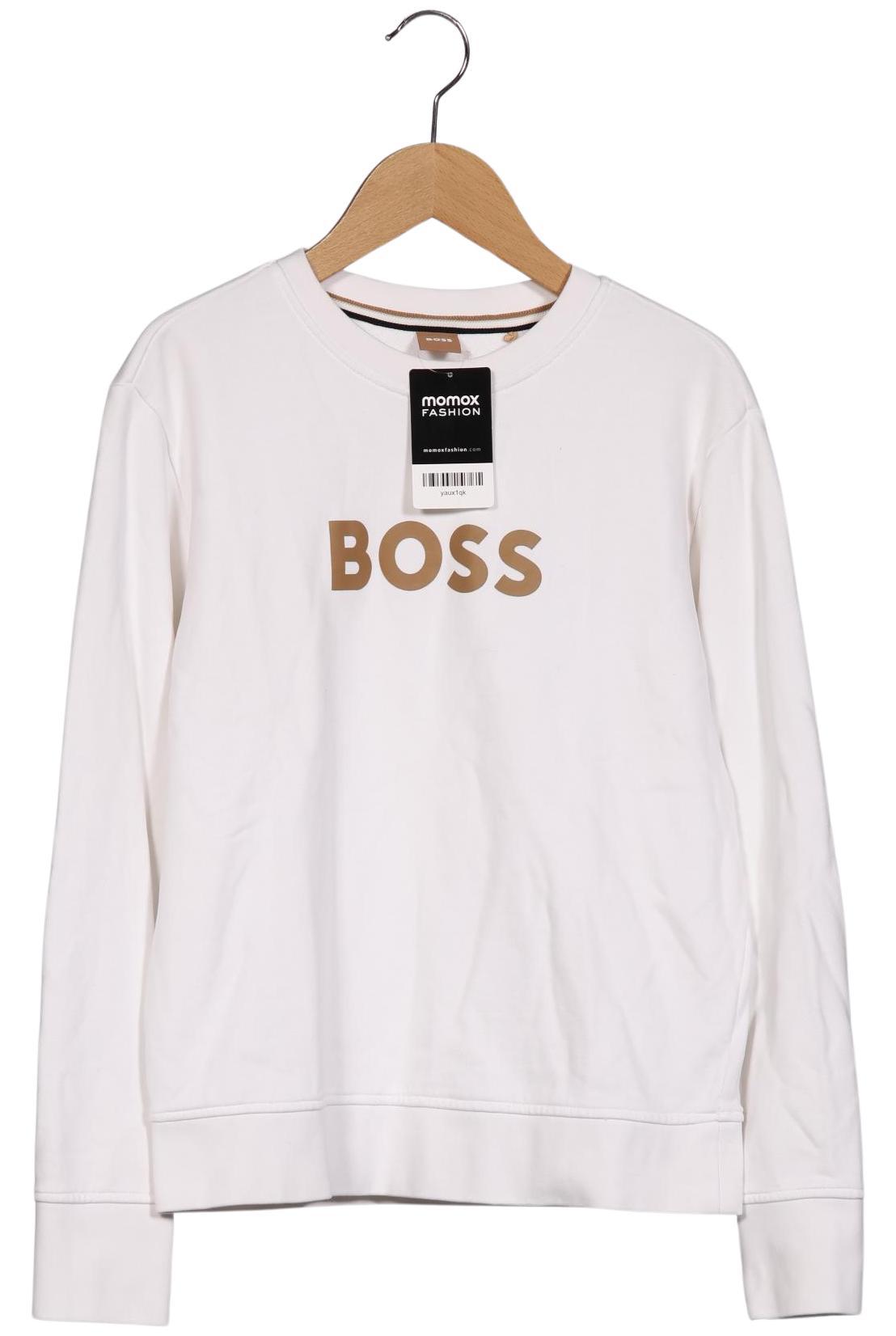 

Boss by Hugo Boss Damen Sweatshirt, weiß, Gr. 36
