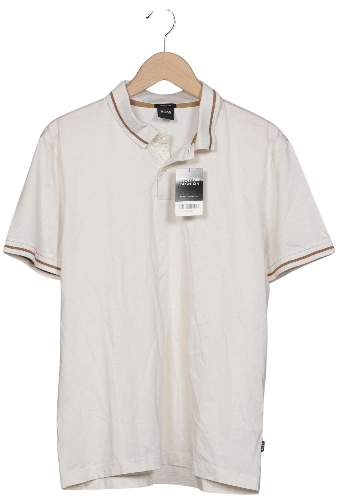 

Boss by Hugo Boss Herren Poloshirt, cremeweiß, Gr. 52