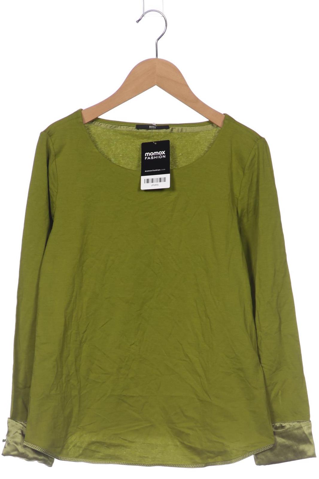 

Boss by Hugo Boss Damen Langarmshirt, grün, Gr. 36