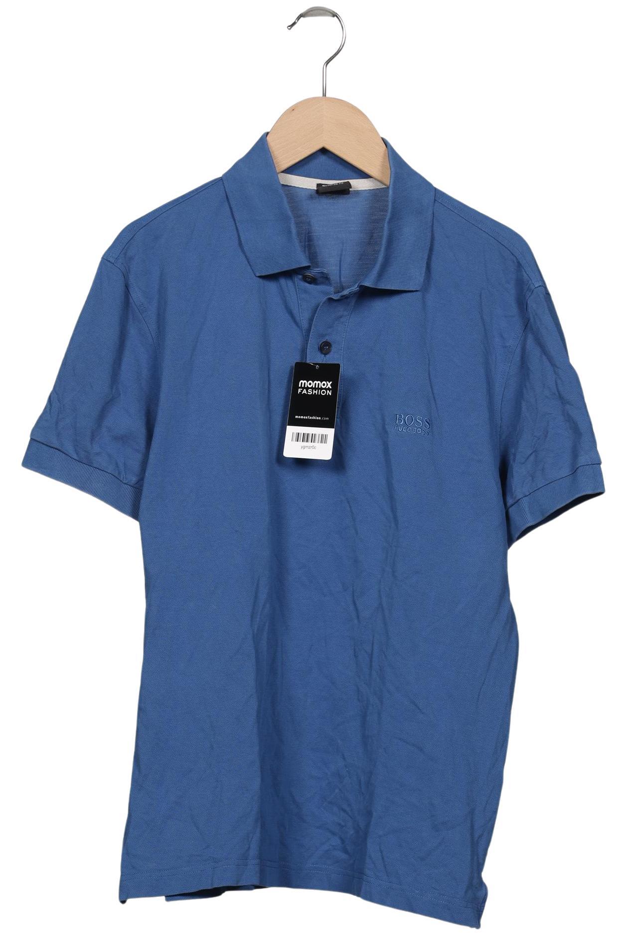 

Boss by Hugo Boss Herren Poloshirt, blau, Gr. 48