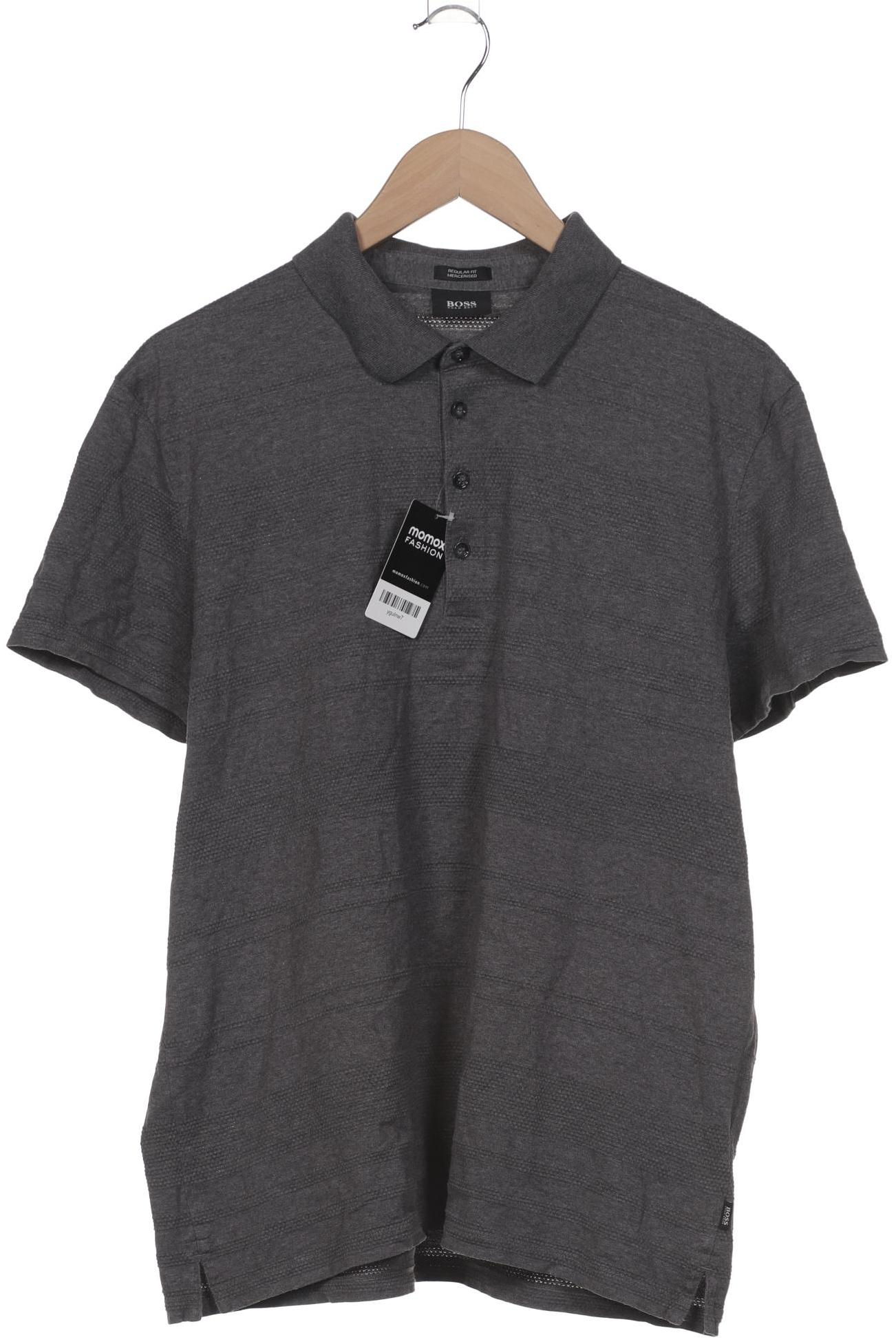 

Boss by Hugo Boss Herren Poloshirt, grau, Gr. 56
