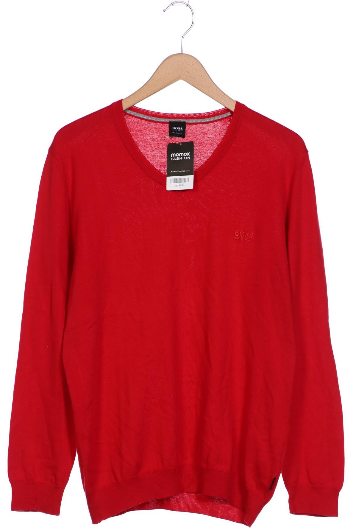 

Boss by Hugo Boss Herren Pullover, rot, Gr. 52