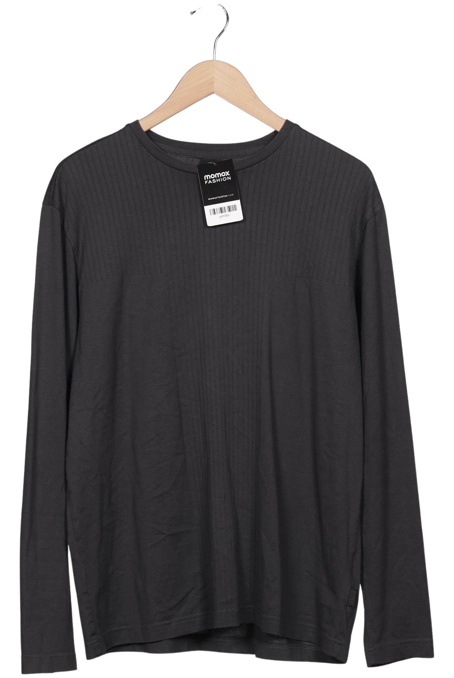 

Boss by Hugo Boss Herren Langarmshirt, grau, Gr. 52