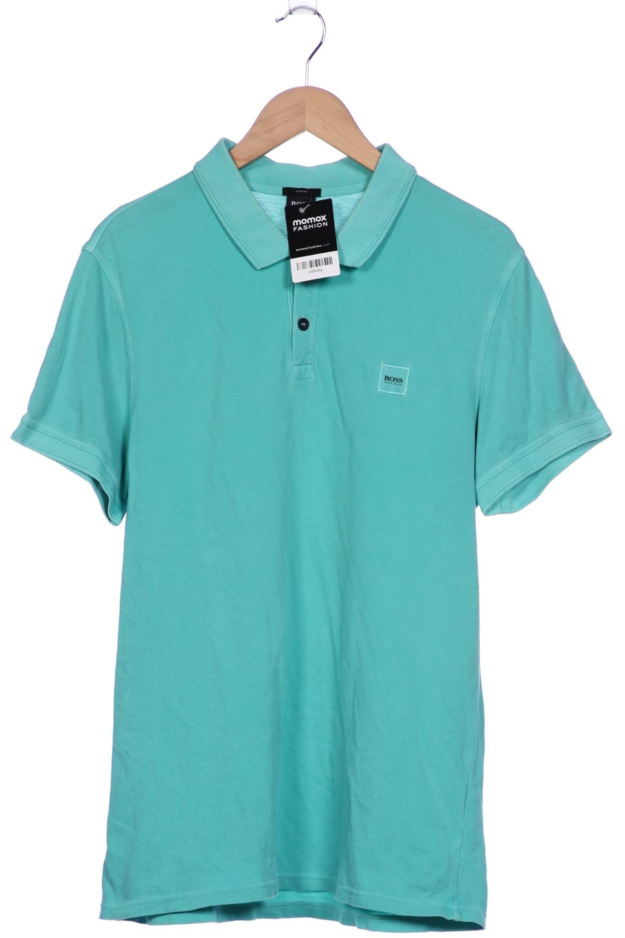 

Boss by Hugo Boss Herren Poloshirt, türkis, Gr. 56