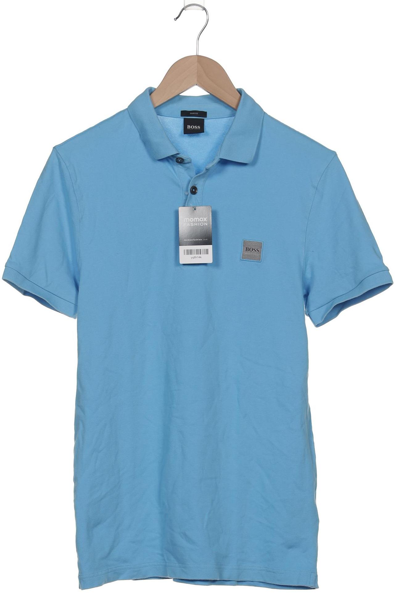 

Boss by Hugo Boss Herren Poloshirt, blau, Gr. 48