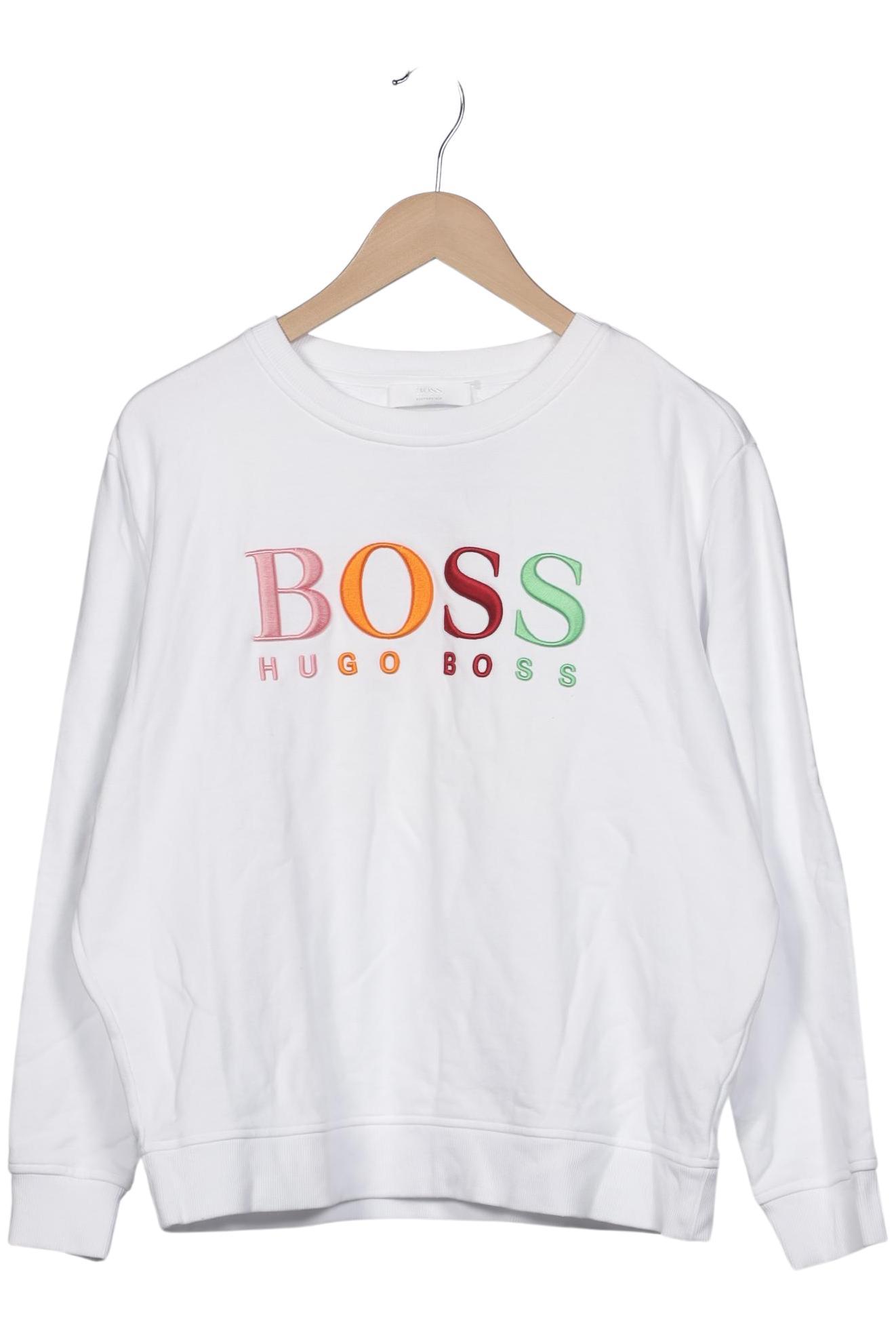 

Boss by Hugo Boss Damen Sweatshirt, weiß, Gr. 44