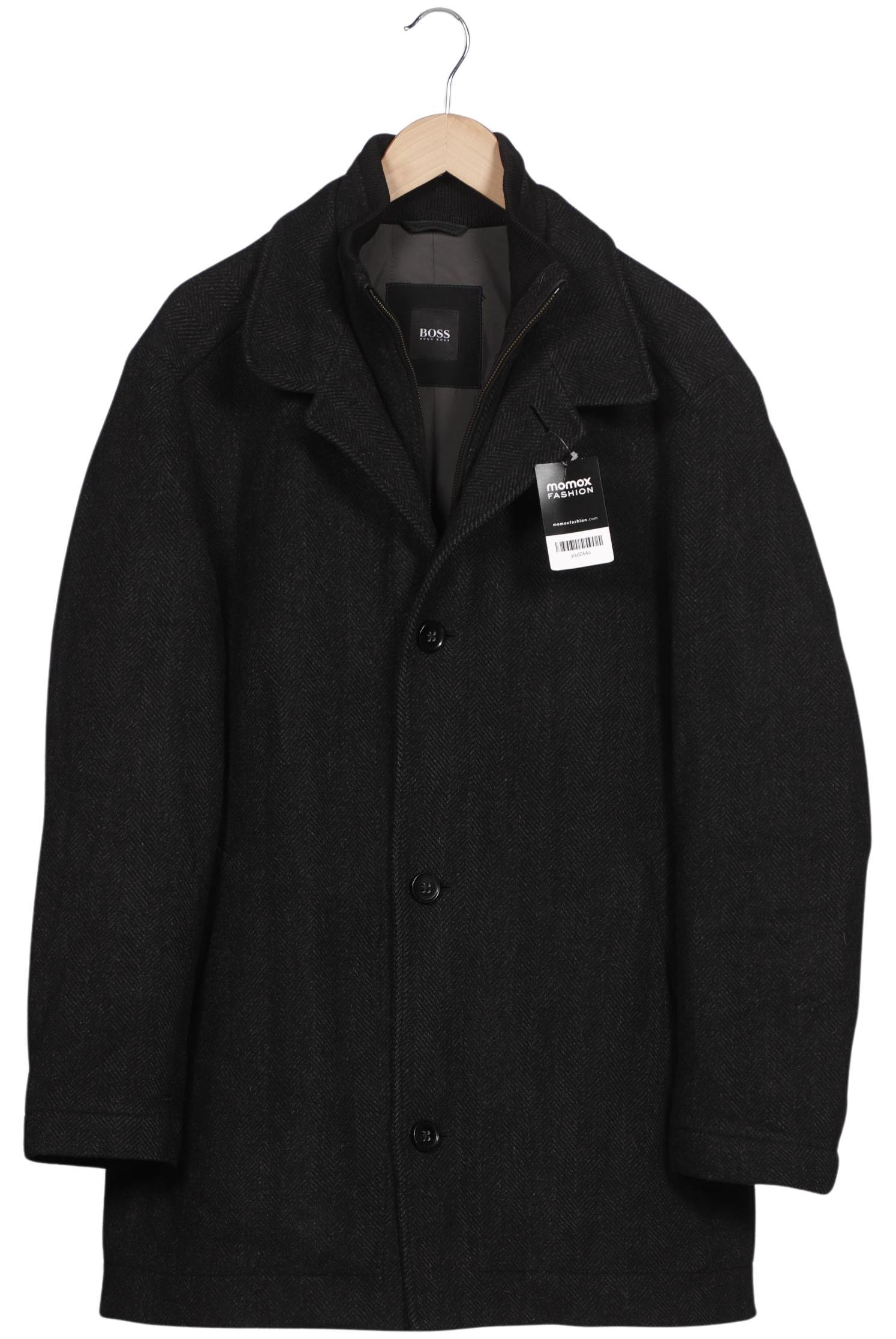 

Boss by Hugo Boss Herren Mantel, schwarz, Gr. 52