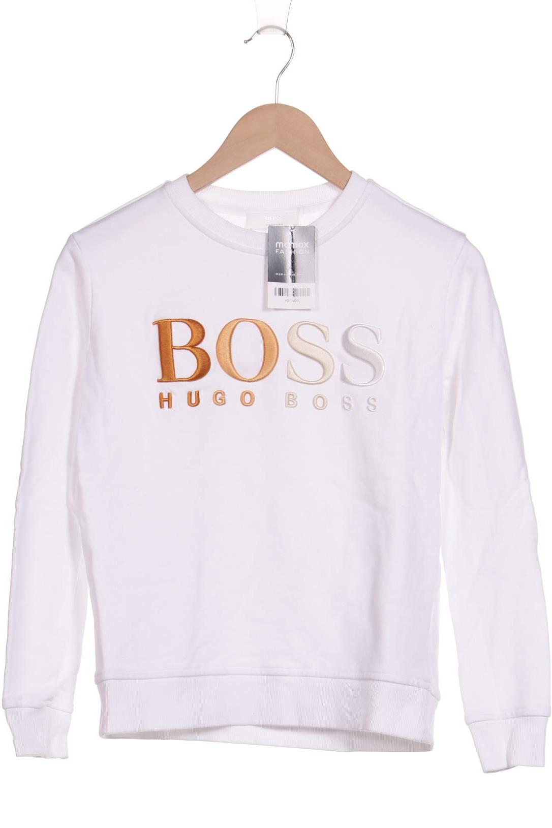 

Boss by Hugo Boss Damen Sweatshirt, weiß, Gr. 34