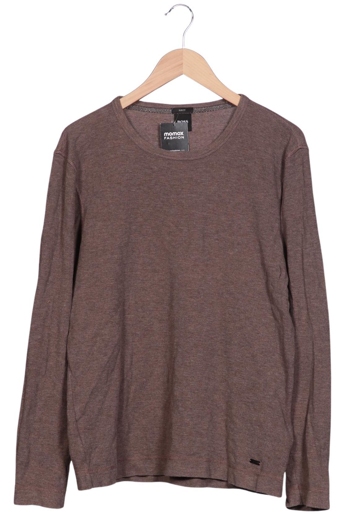 

Boss by Hugo Boss Herren Langarmshirt, braun, Gr. 52