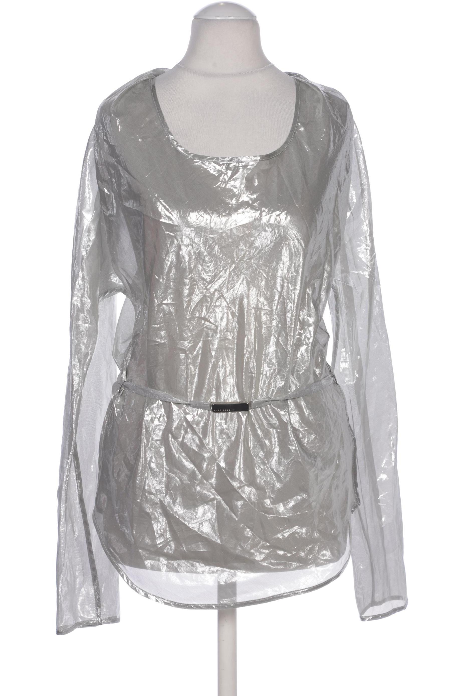

Boss by Hugo Boss Damen Bluse, silber, Gr. 34
