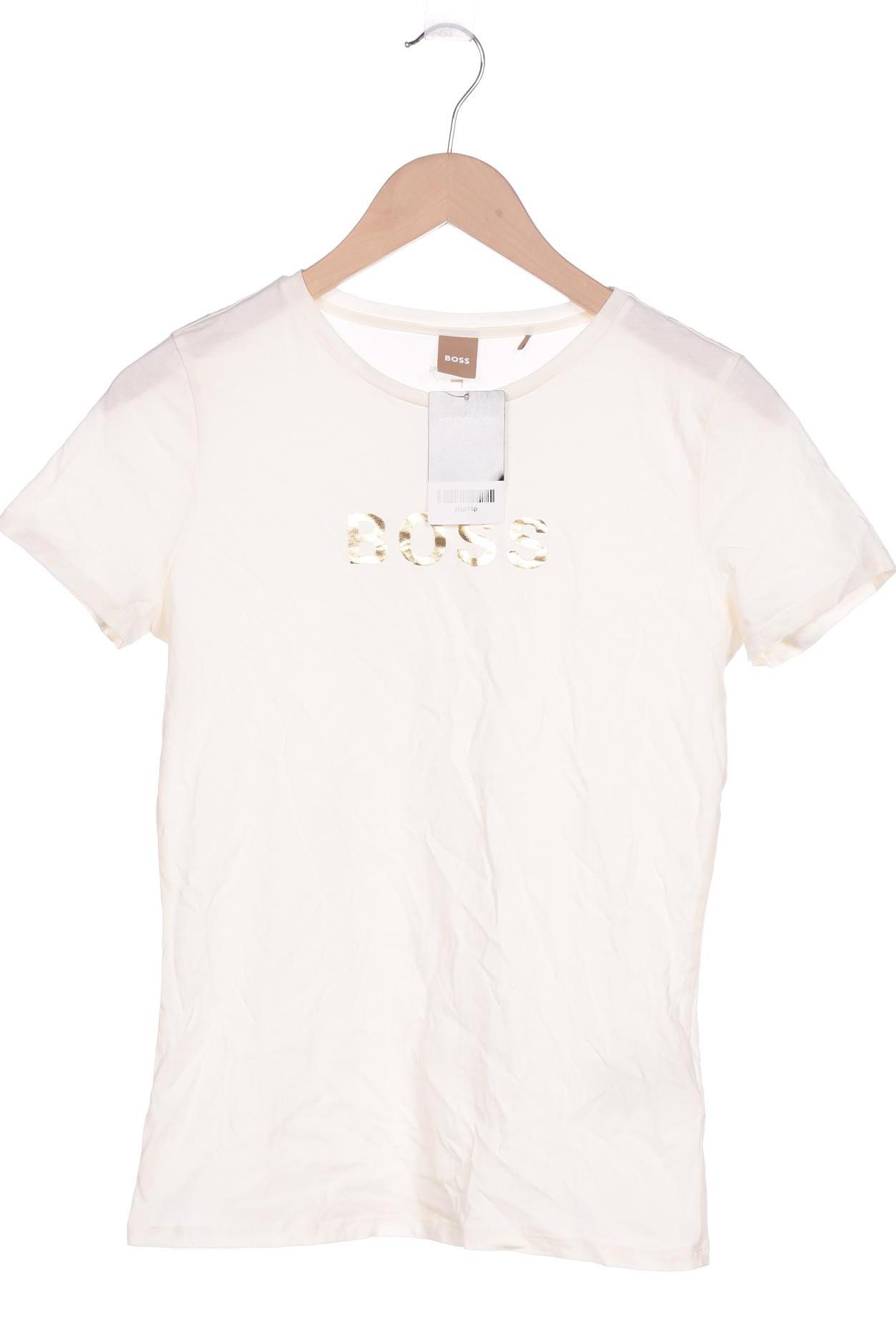 

Boss by Hugo Boss Damen T-Shirt, cremeweiß, Gr. 36