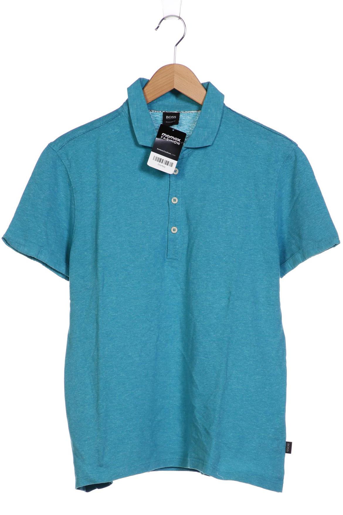 

Boss by Hugo Boss Herren Poloshirt, türkis, Gr. 52