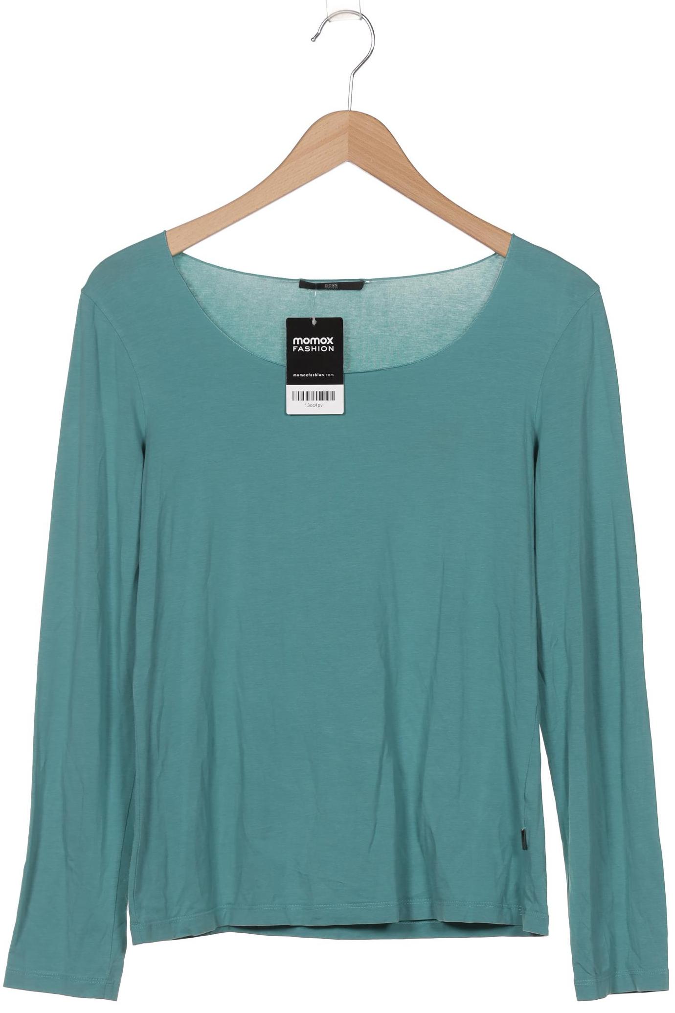

Boss by Hugo Boss Damen Langarmshirt, türkis, Gr. 42