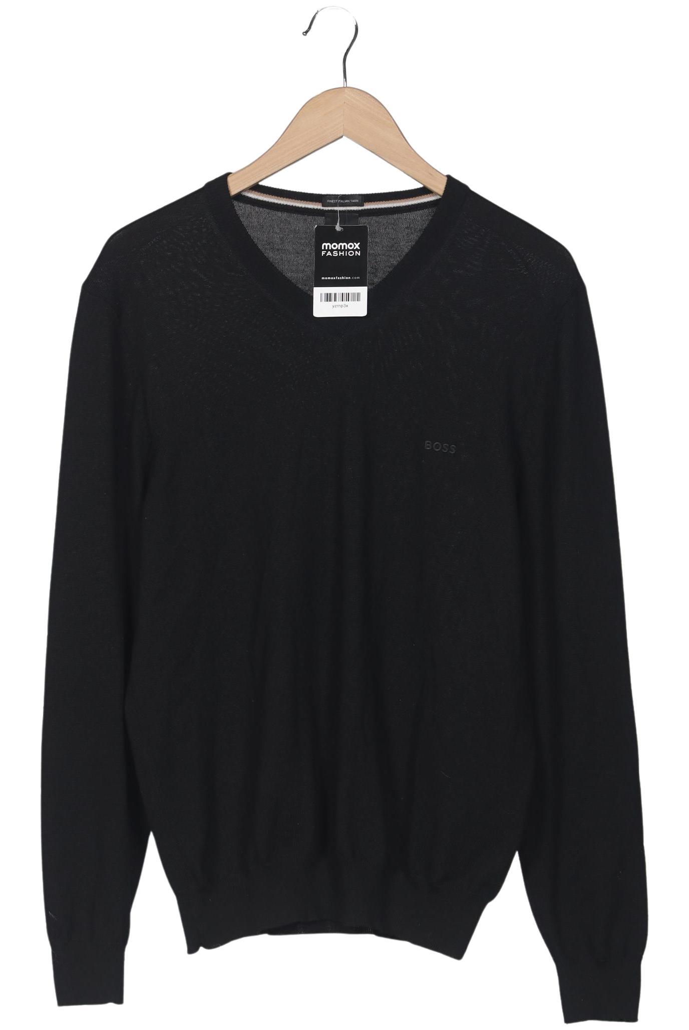 

Boss by Hugo Boss Herren Pullover, schwarz, Gr. 52