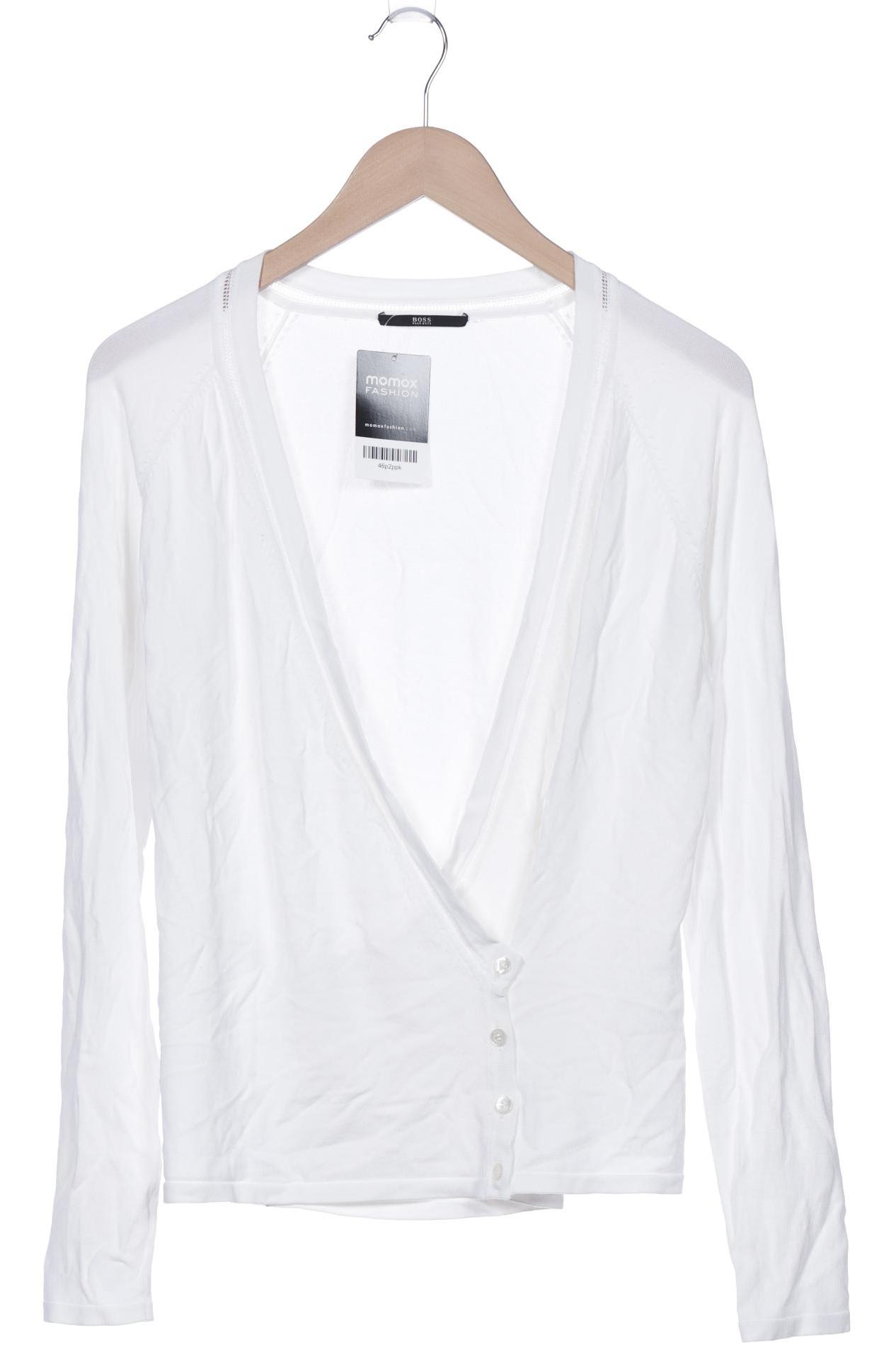 

Boss by Hugo Boss Damen Strickjacke, weiß, Gr. 42