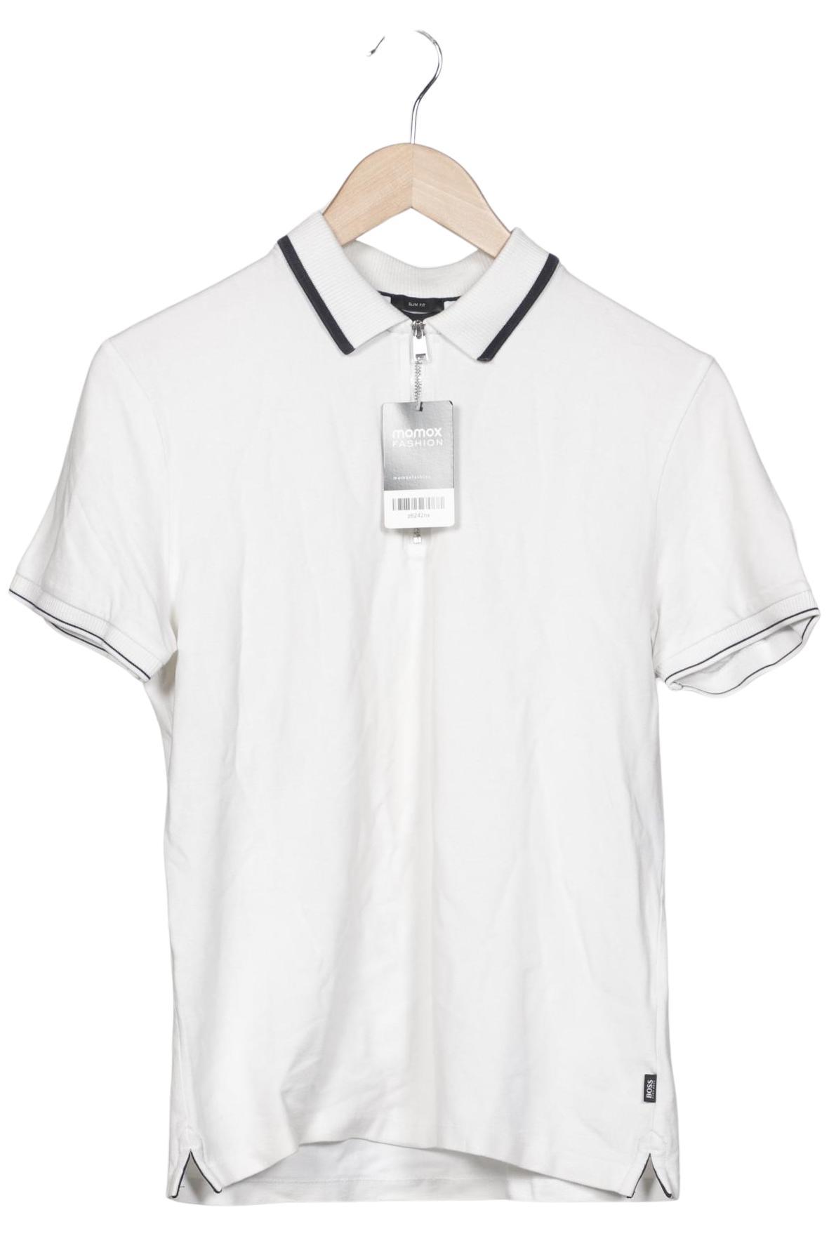 

Boss by Hugo Boss Herren Poloshirt, weiß, Gr. 46