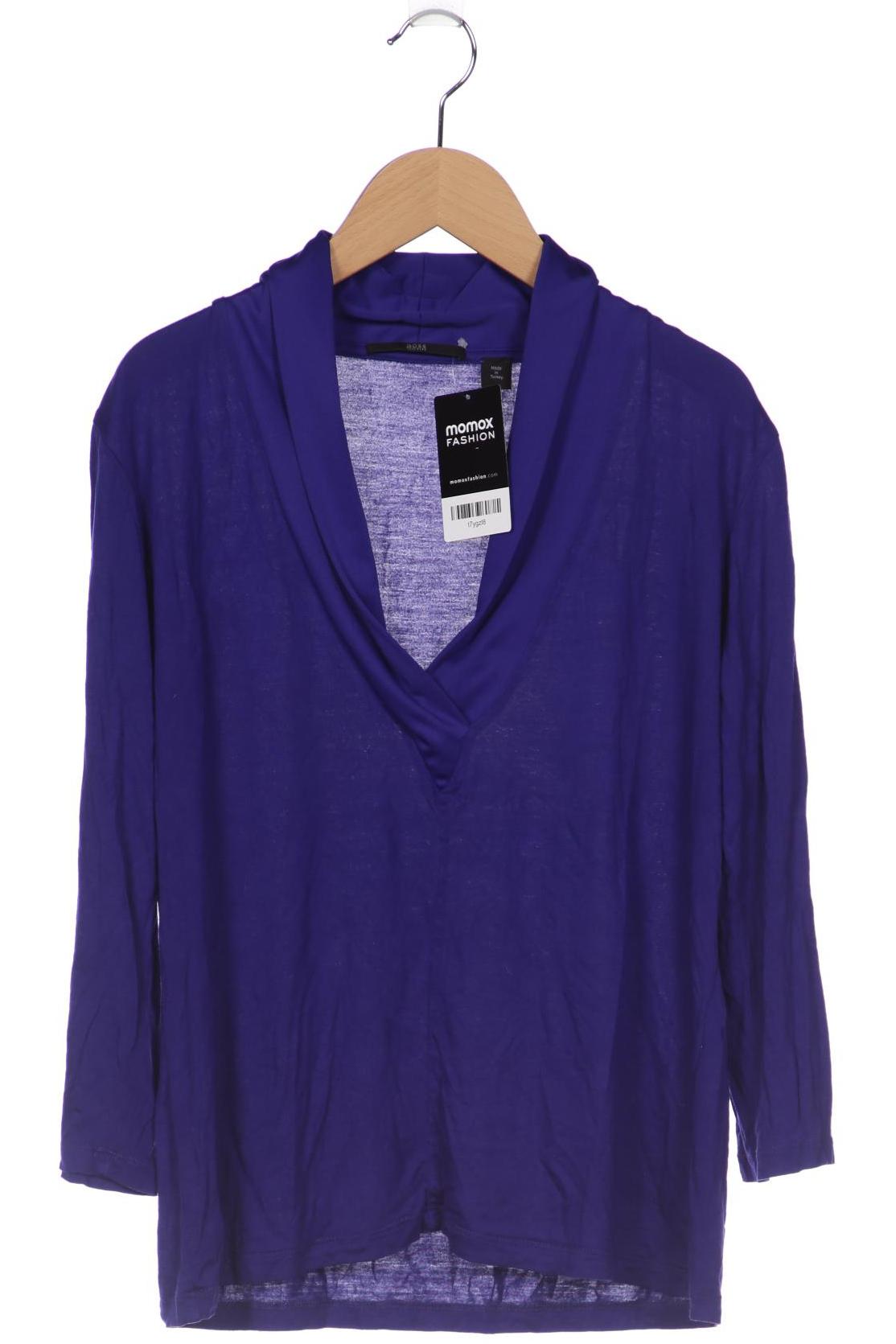 

Boss by Hugo Boss Damen Langarmshirt, blau, Gr. 38