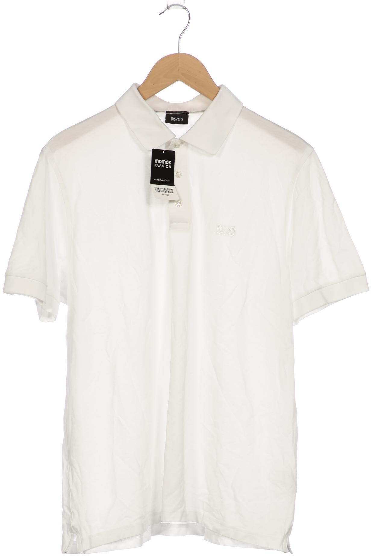 

Boss by Hugo Boss Herren Poloshirt, weiß, Gr. 54