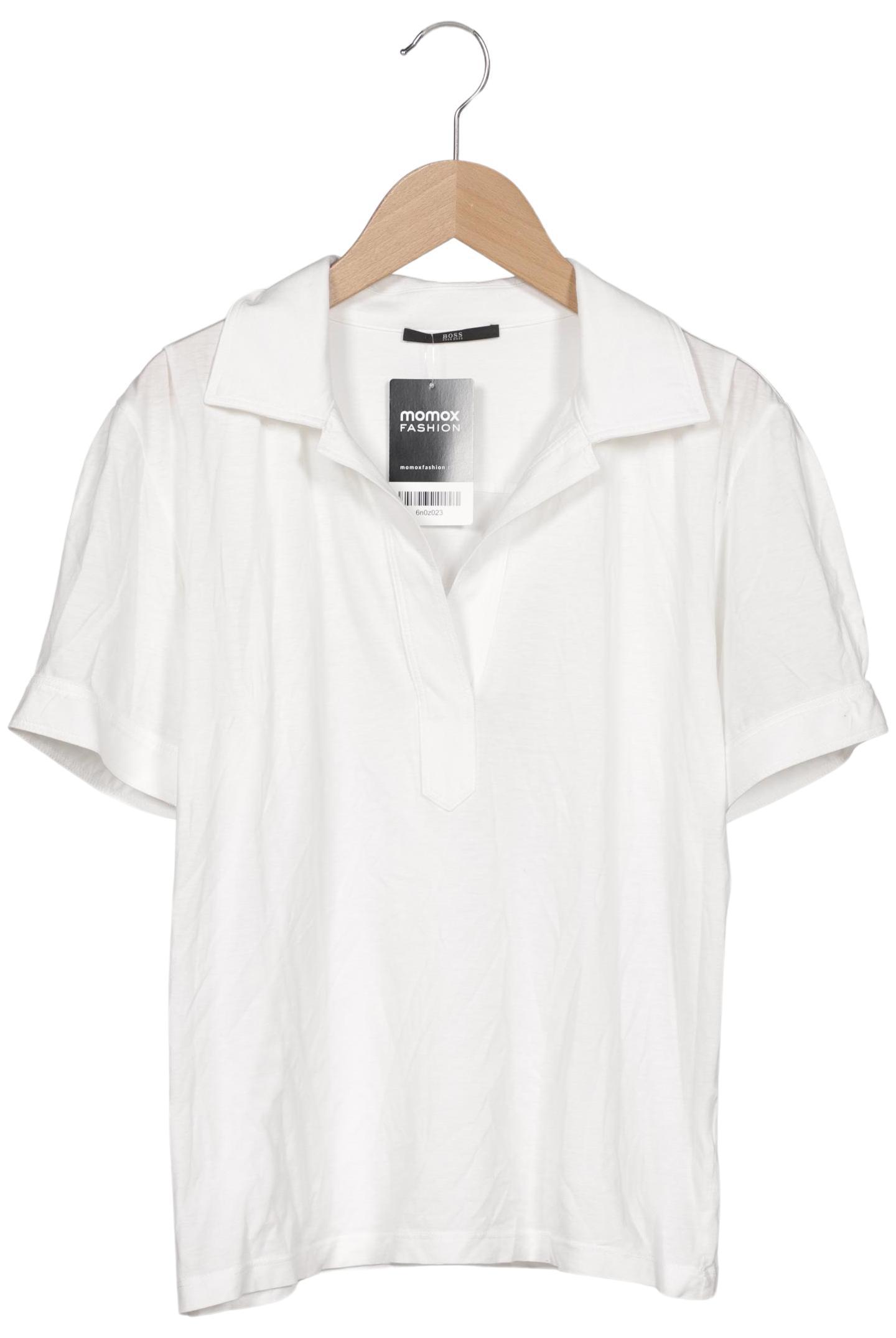 

Boss by Hugo Boss Damen Poloshirt, weiß, Gr. 38