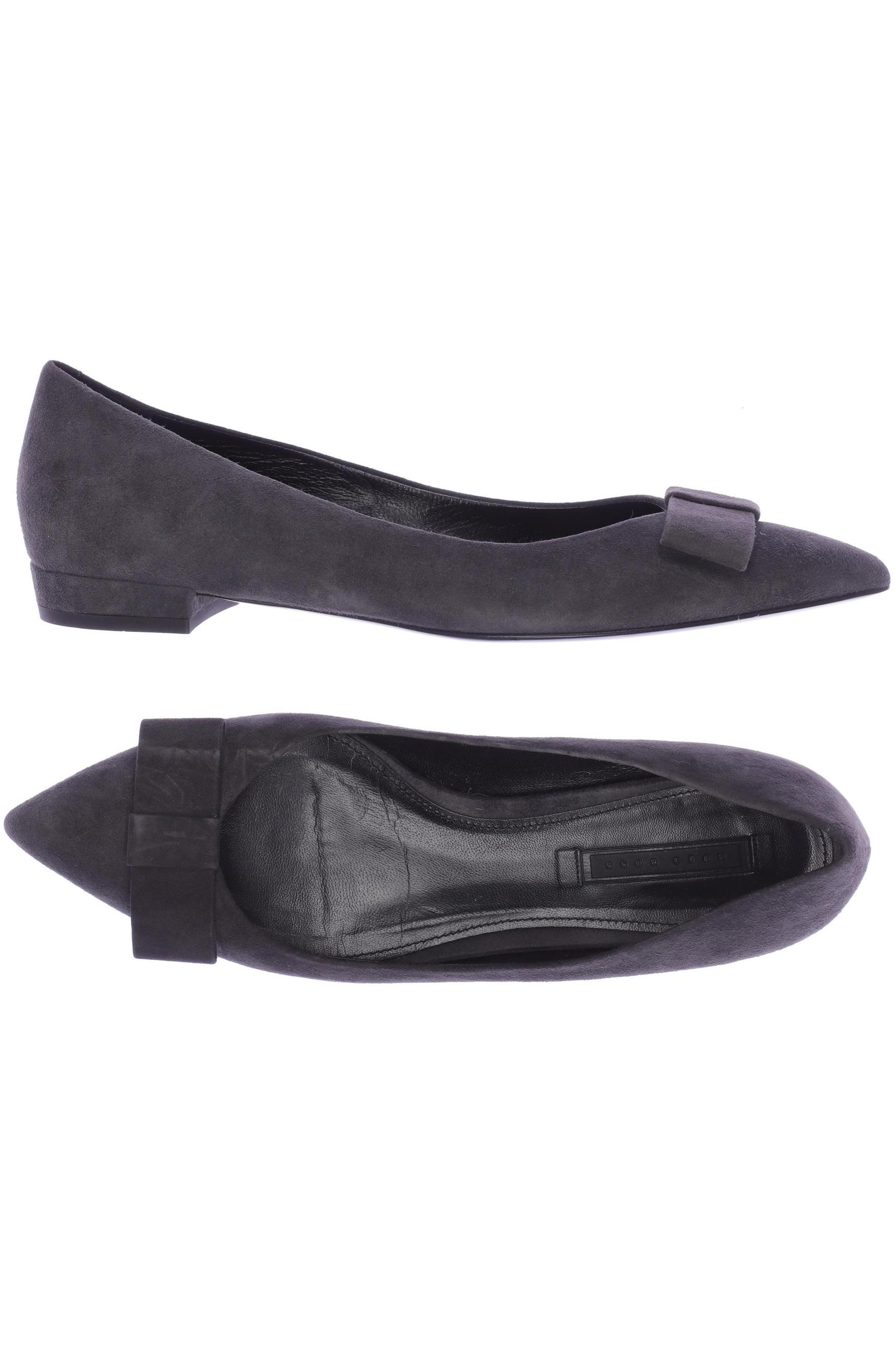 

Boss by Hugo Boss Damen Ballerinas, grau, Gr. 39