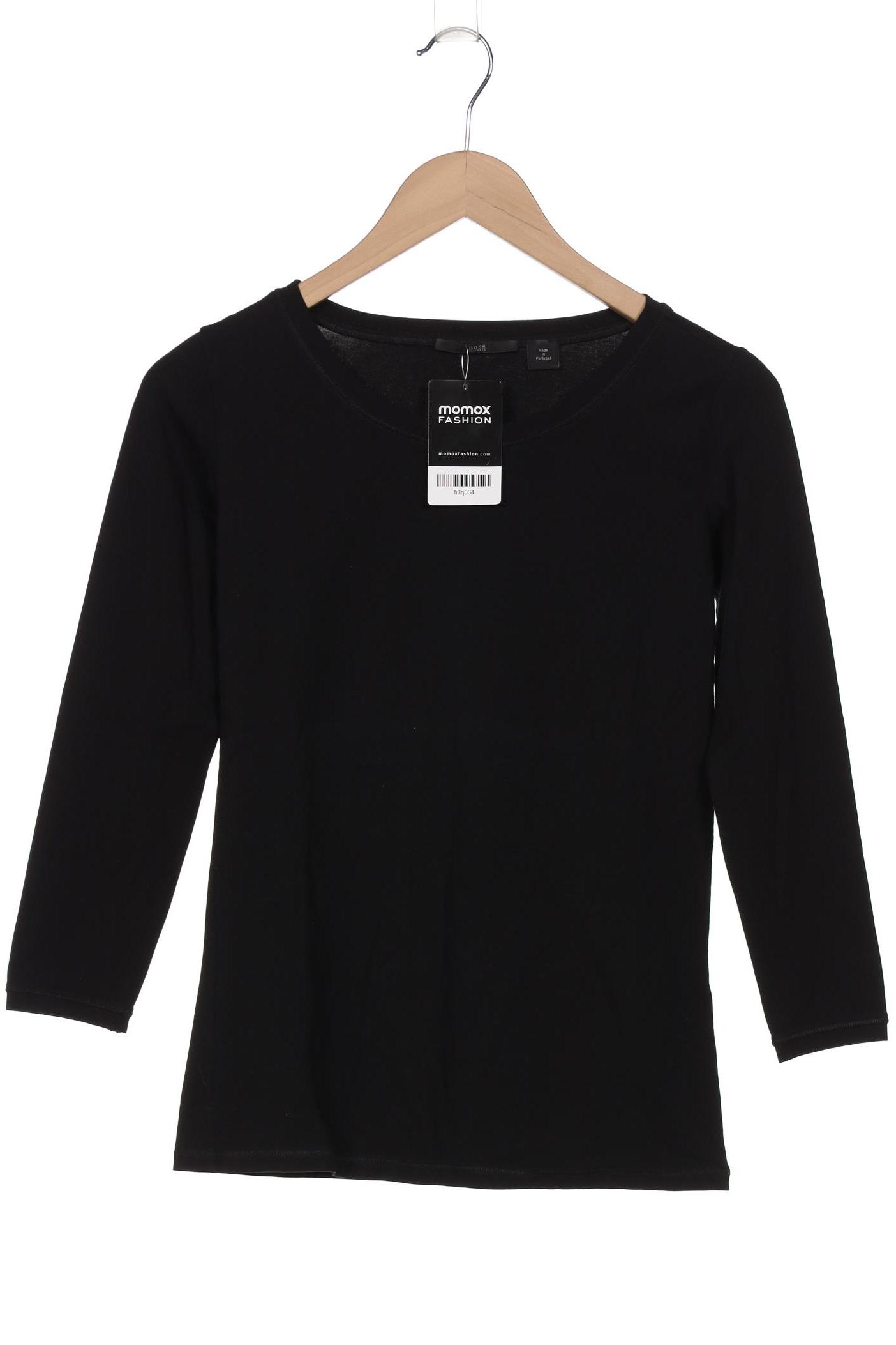 

Boss by Hugo Boss Damen Langarmshirt, schwarz, Gr. 34