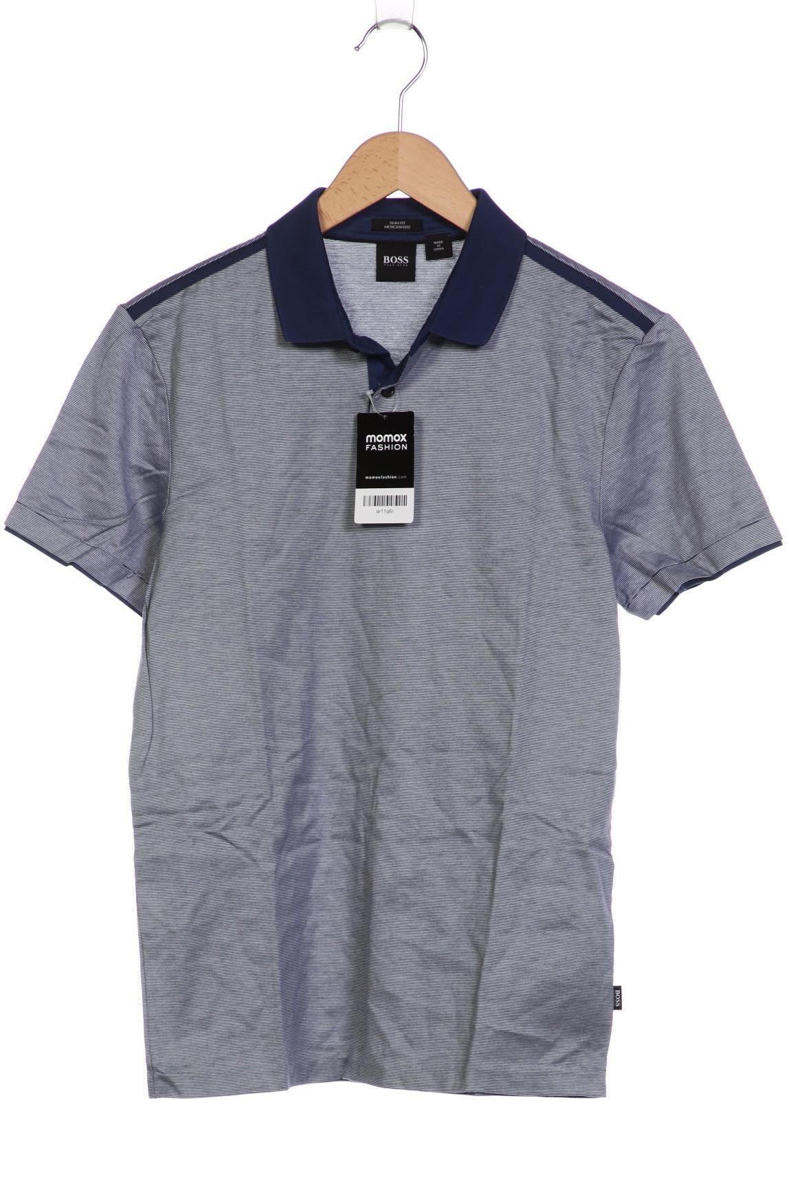 

Boss by Hugo Boss Herren Poloshirt, blau, Gr. 46