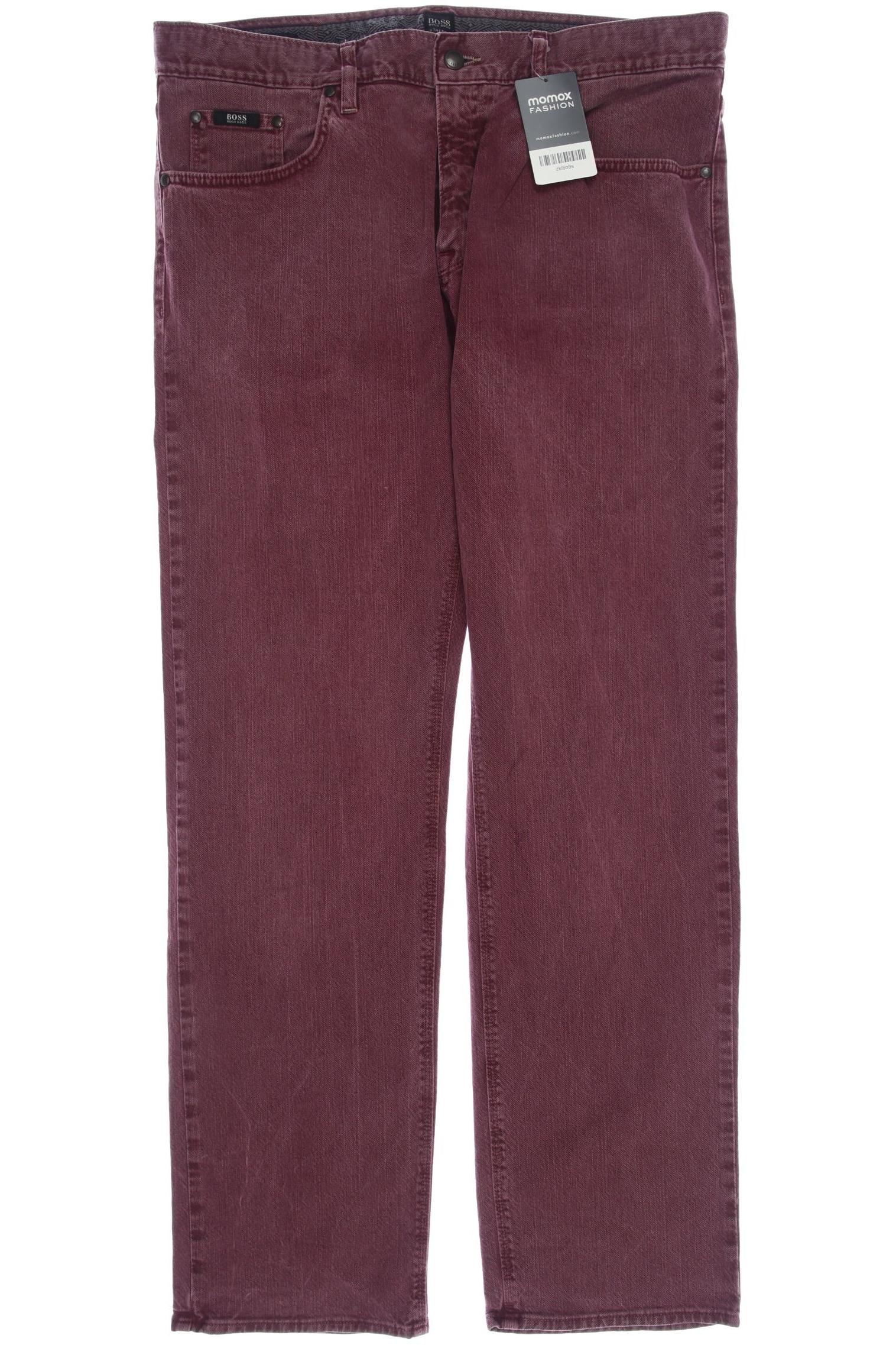 

Boss by Hugo Boss Herren Jeans, bordeaux, Gr. 36