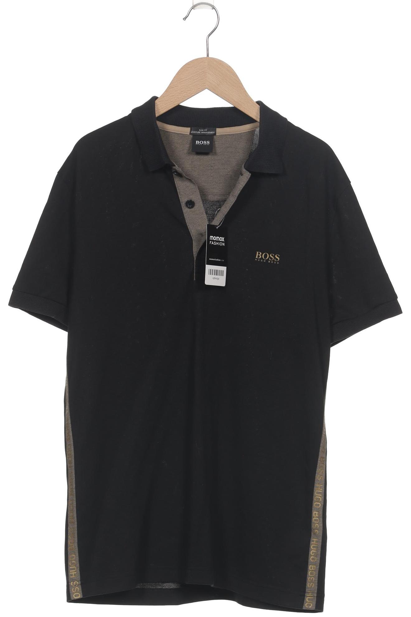

Boss by Hugo Boss Herren Poloshirt, schwarz, Gr. 48
