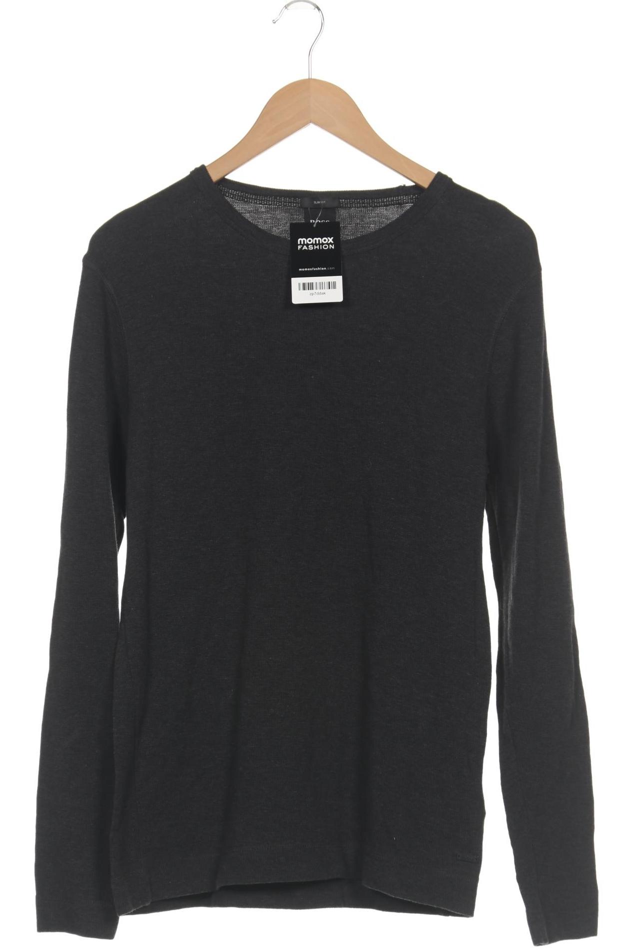 

Boss by Hugo Boss Herren Langarmshirt, grau, Gr. 52