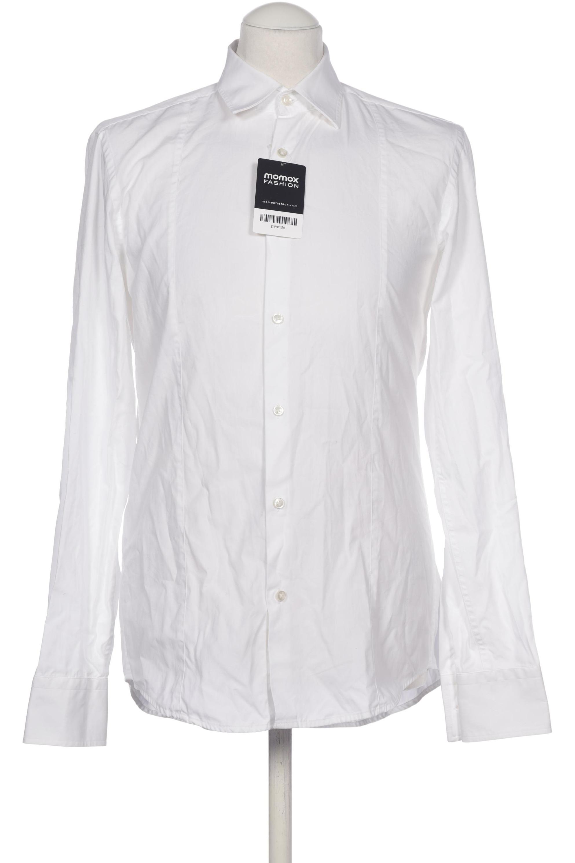 

Boss by Hugo Boss Herren Hemd, weiß, Gr. 46