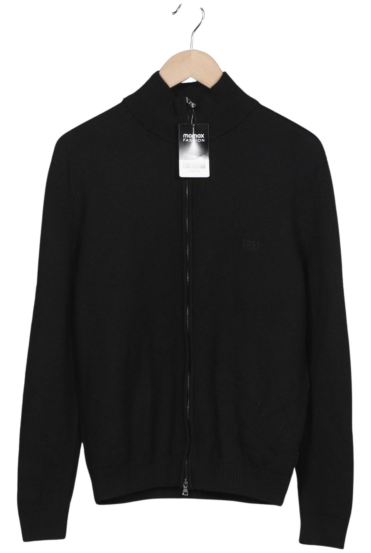 

Boss by Hugo Boss Herren Strickjacke, schwarz, Gr. 48