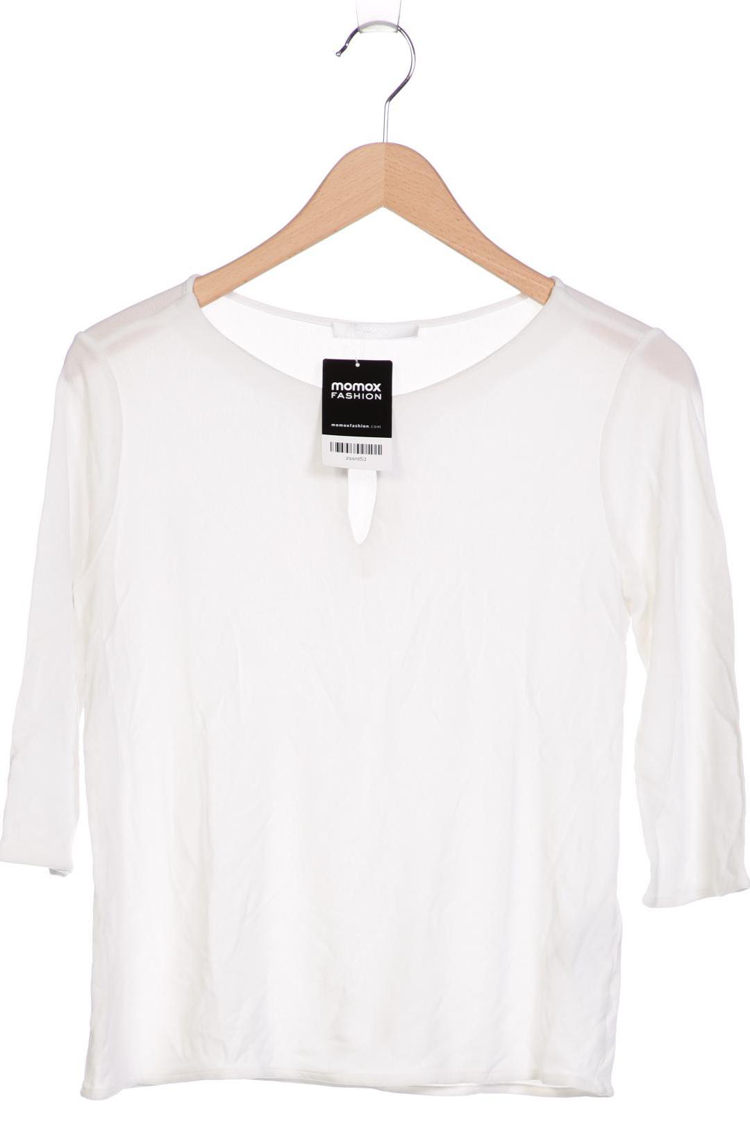 

Boss by Hugo Boss Damen Langarmshirt, weiß, Gr. 36
