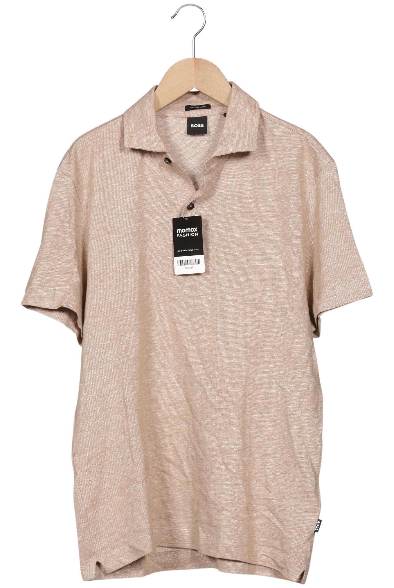 

Boss by Hugo Boss Herren Poloshirt, beige, Gr. 46