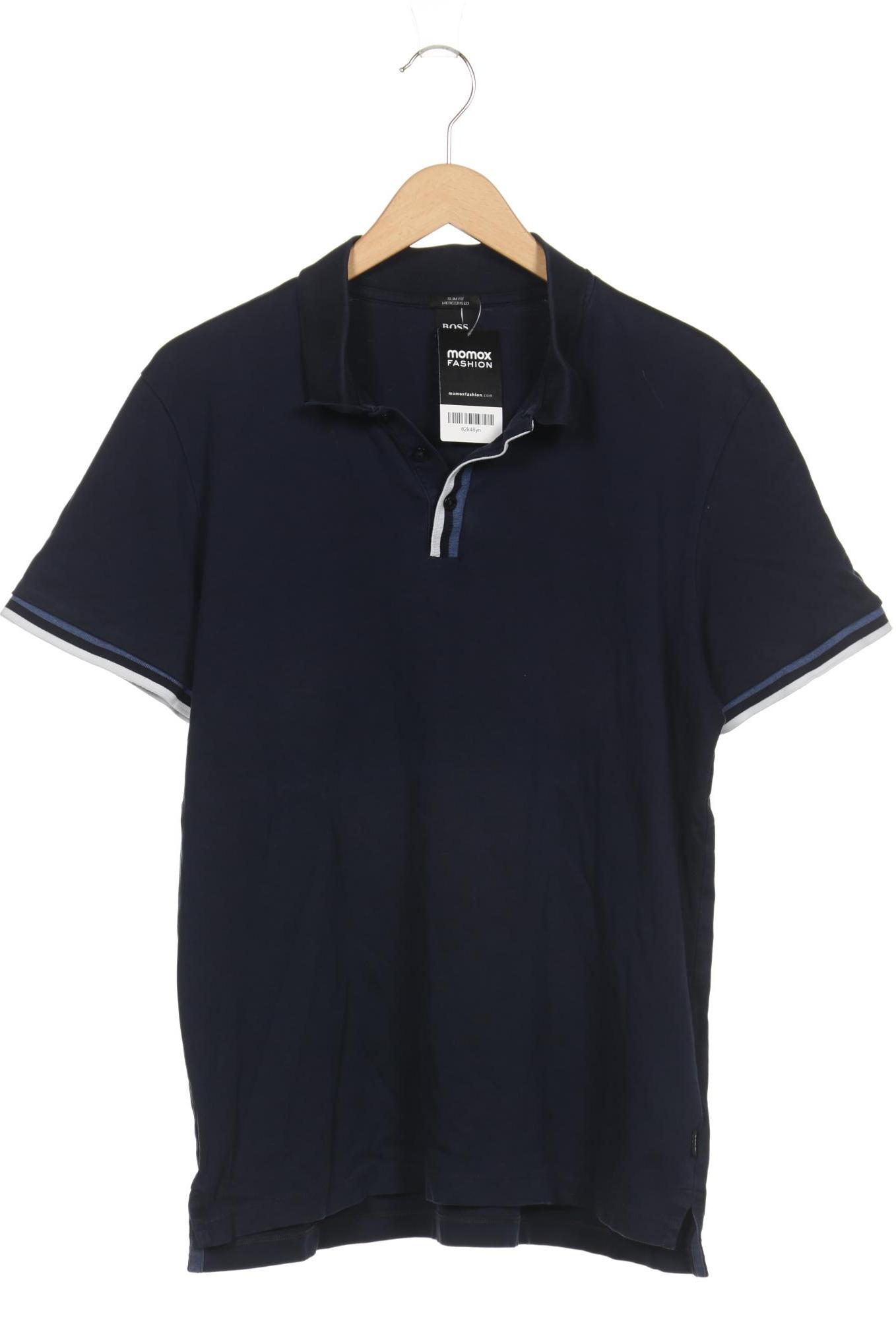 

Boss by Hugo Boss Herren Poloshirt, marineblau, Gr. 56