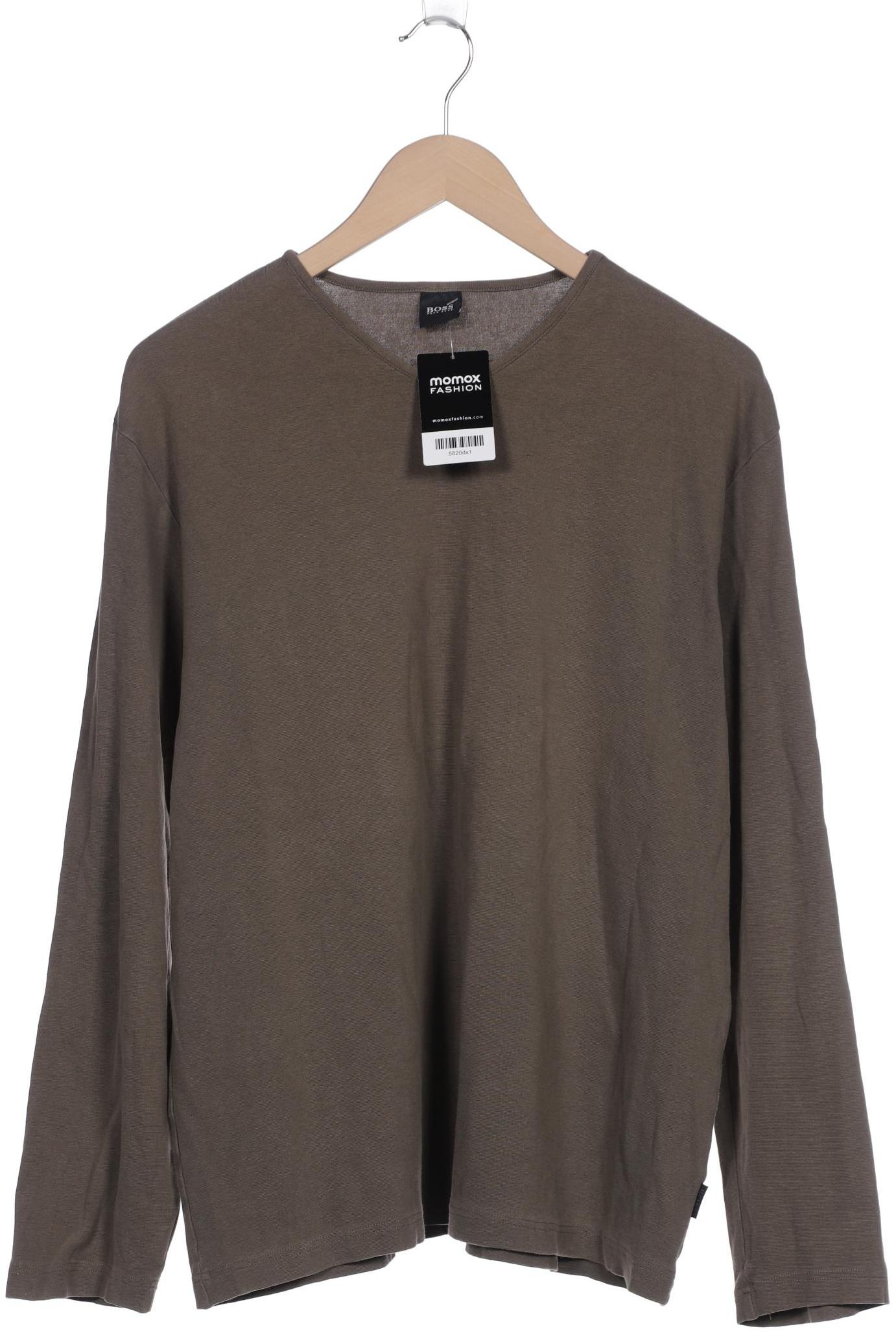 

Boss by Hugo Boss Herren Langarmshirt, braun, Gr. 56