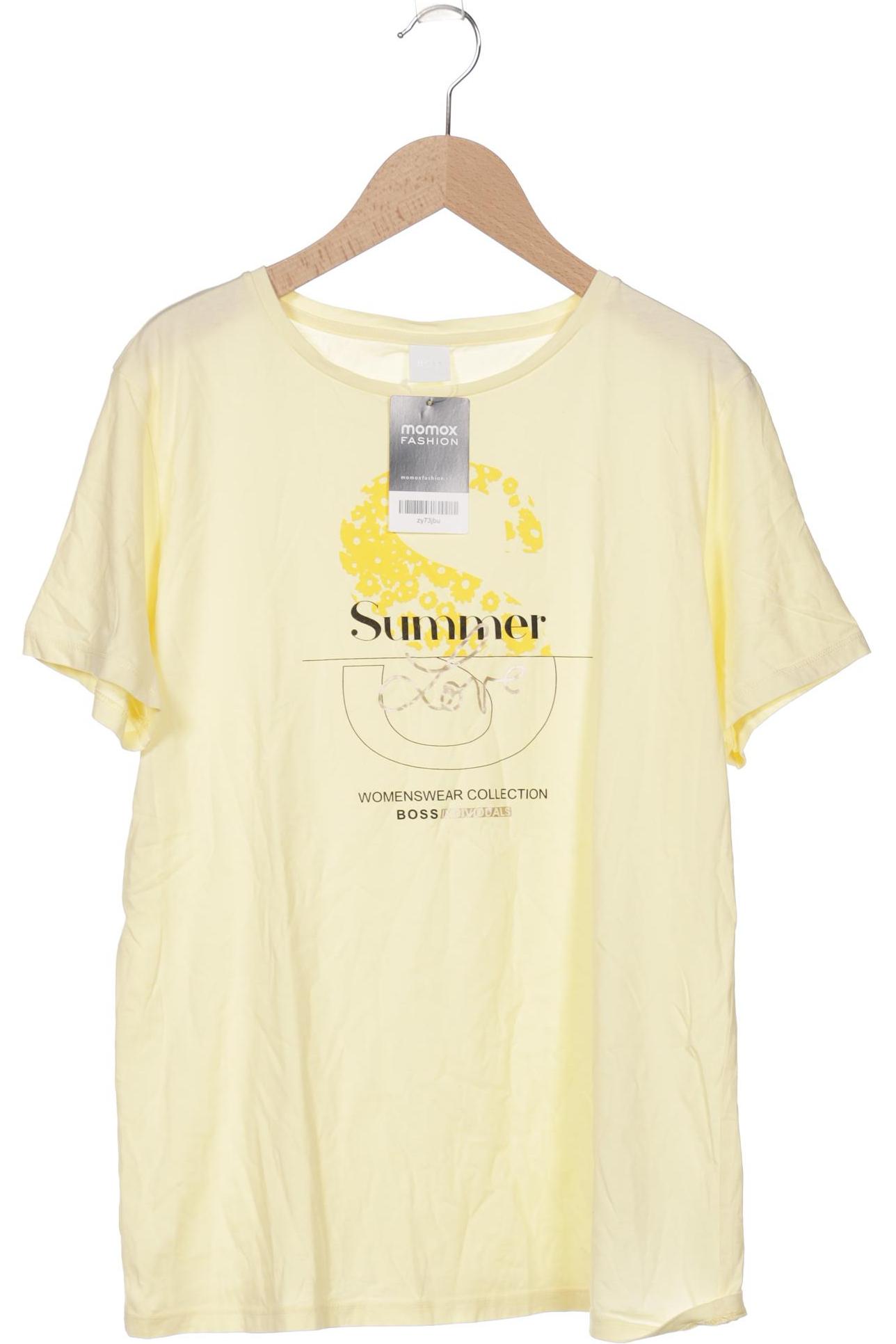 

Boss by Hugo Boss Damen T-Shirt, gelb, Gr. 46