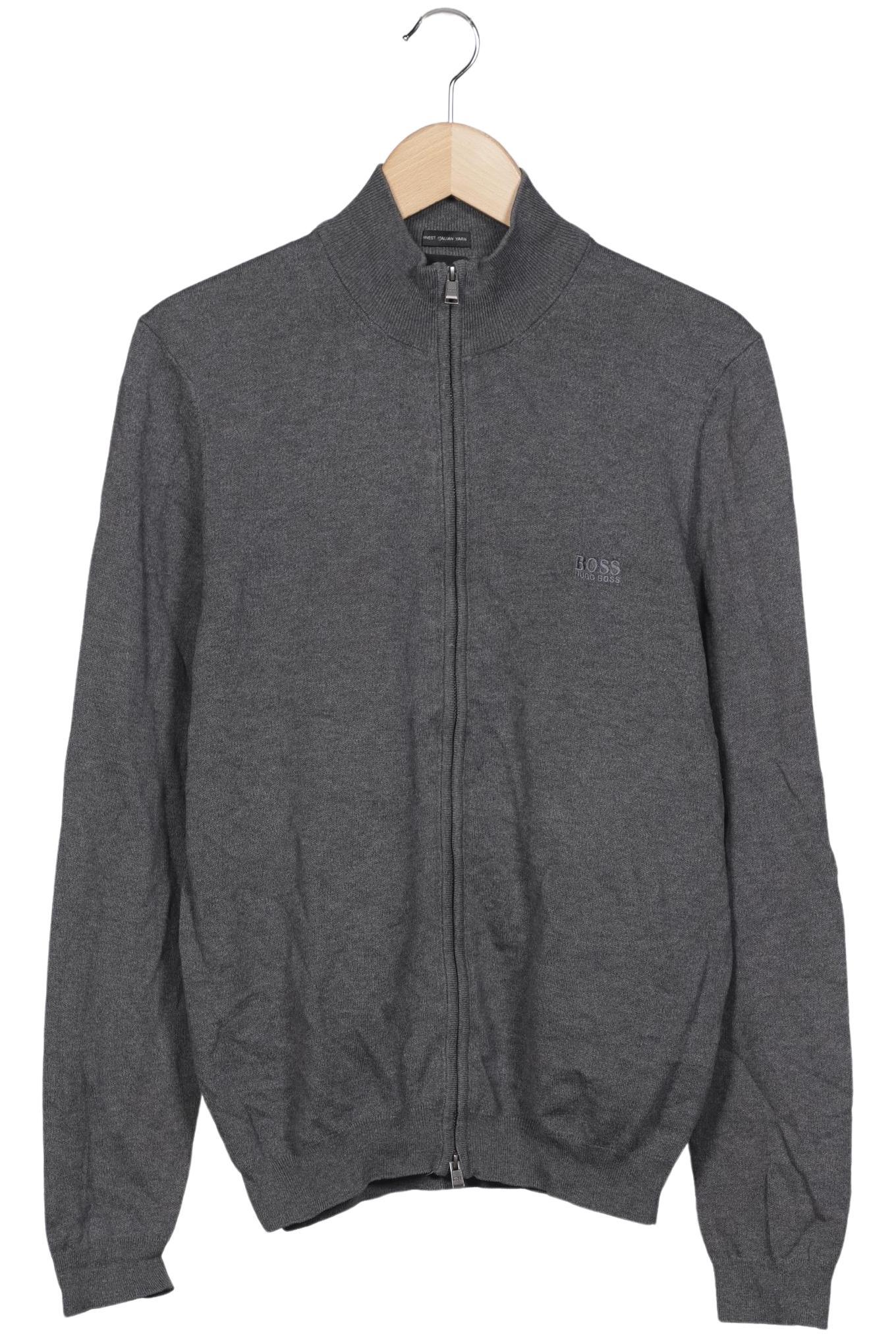 

Boss by Hugo Boss Herren Strickjacke, grau, Gr. 46