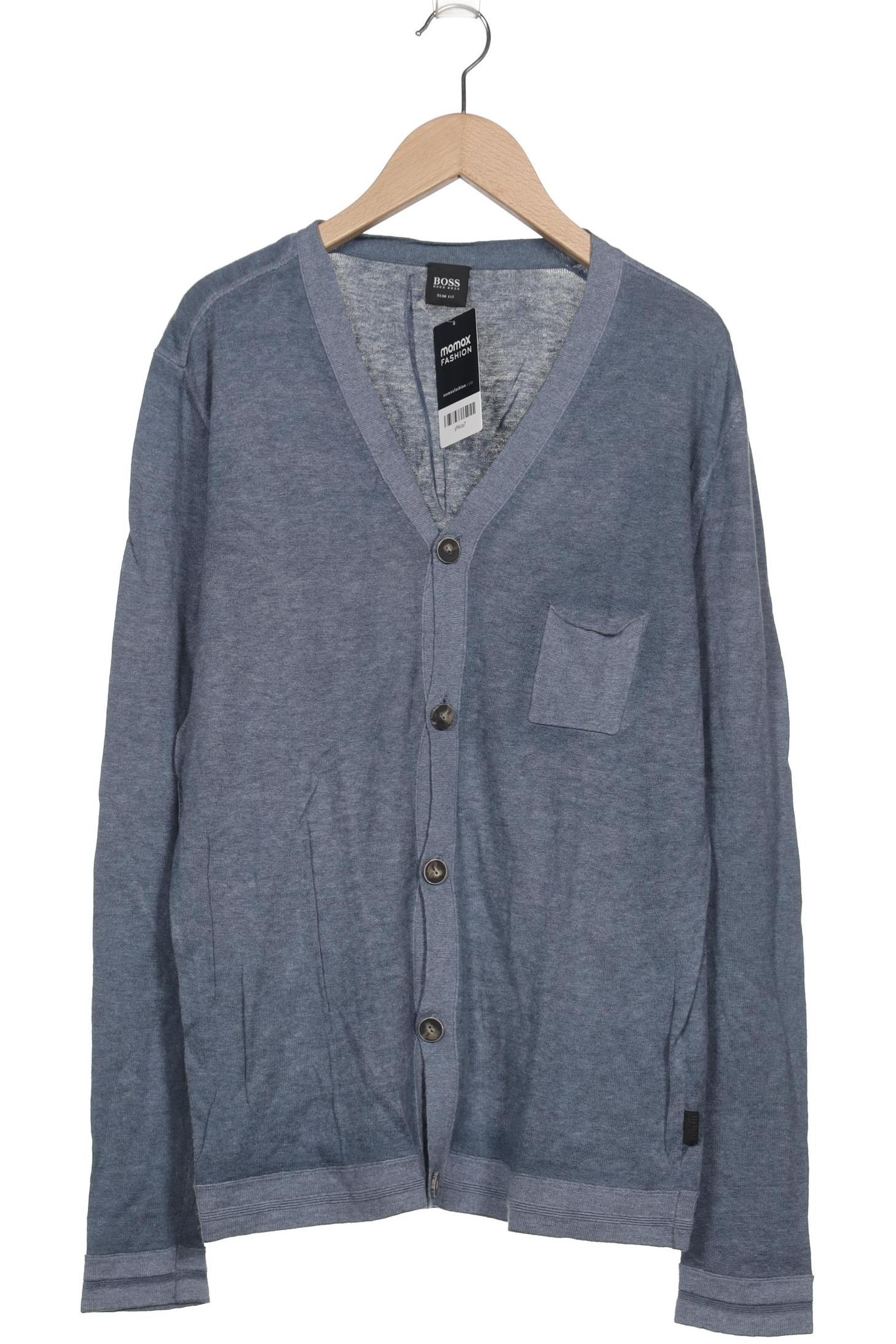 

Boss by Hugo Boss Herren Strickjacke, marineblau, Gr. 48