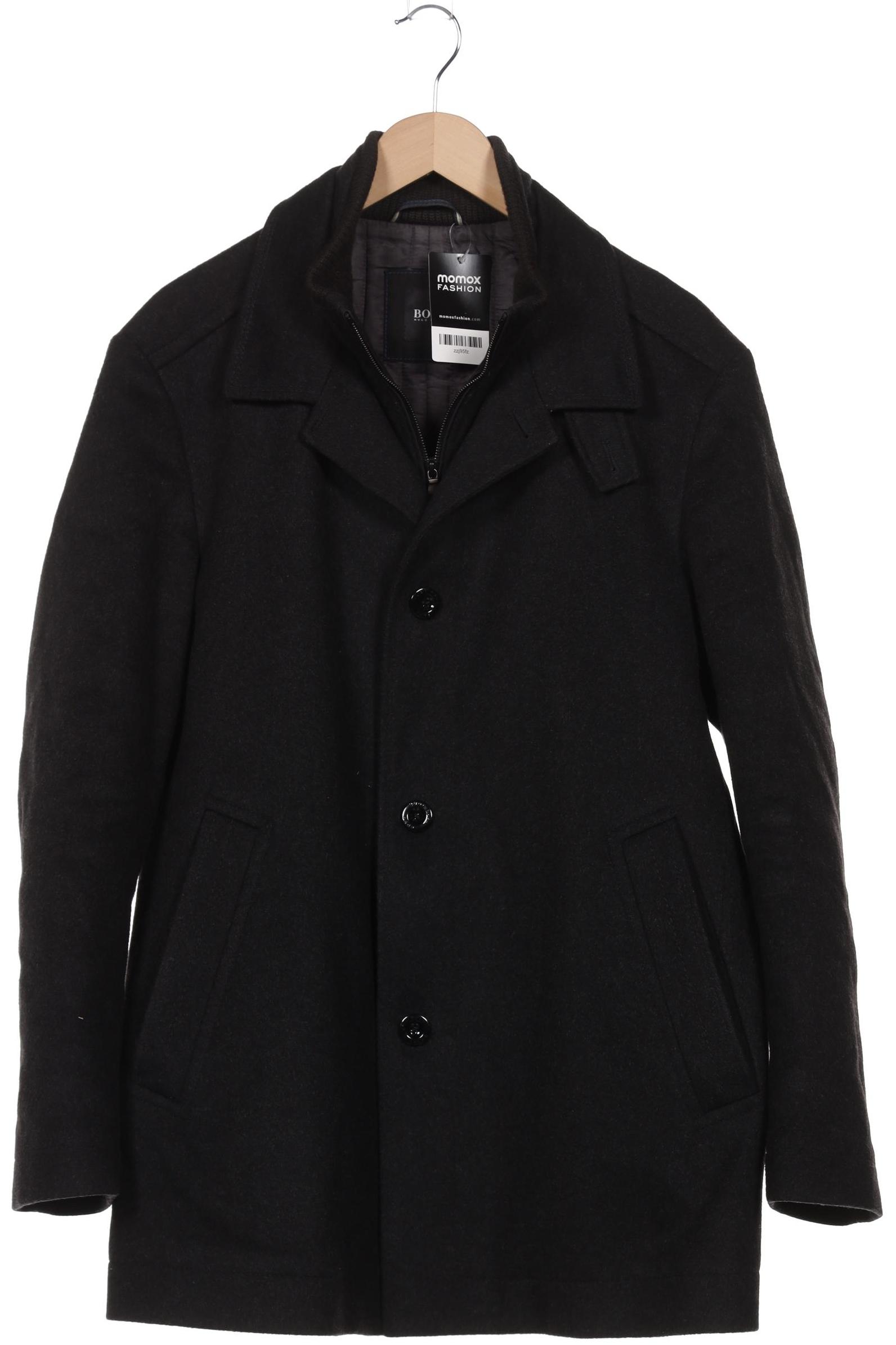 

Boss by Hugo Boss Herren Mantel, schwarz, Gr. 54