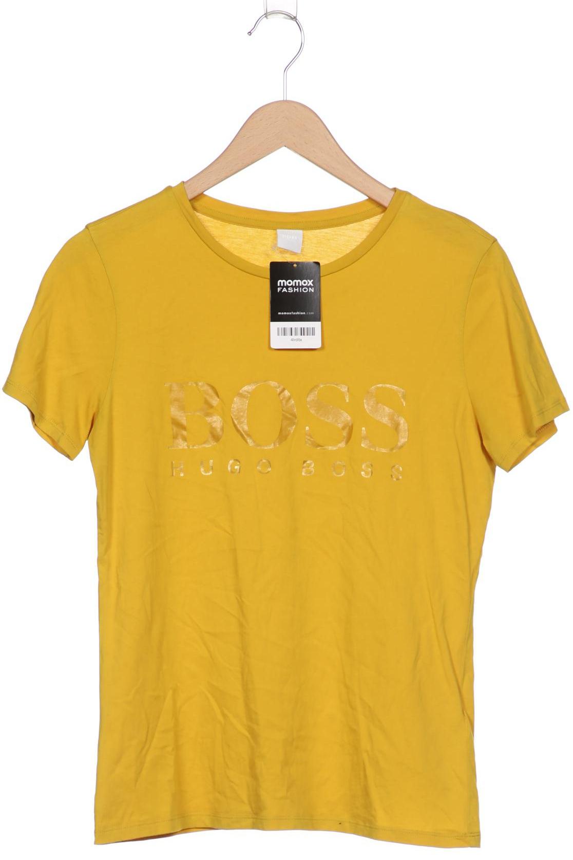 

Boss by Hugo Boss Damen T-Shirt, gelb, Gr. 38
