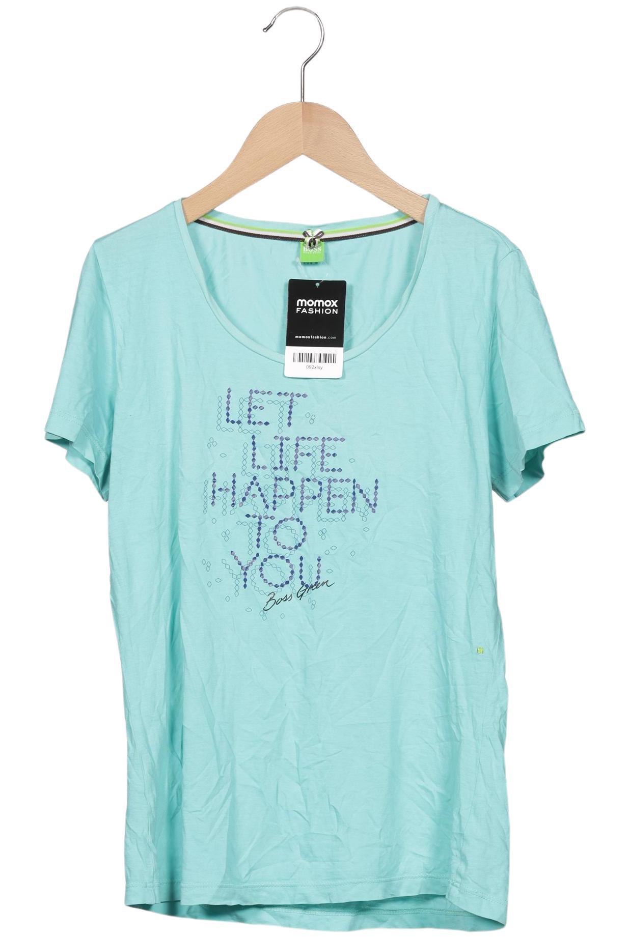 

Boss Green Damen T-Shirt, türkis, Gr. 38