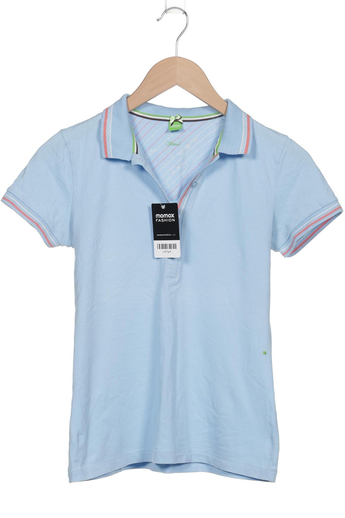 

Boss Green Damen Poloshirt, hellblau, Gr. 38